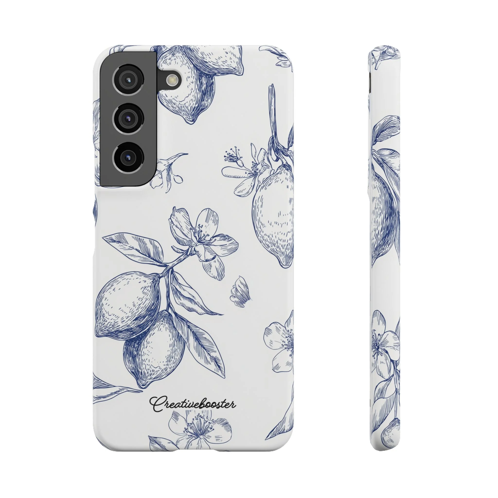 Indigo Sketch - Slim Phone Case - Image 33