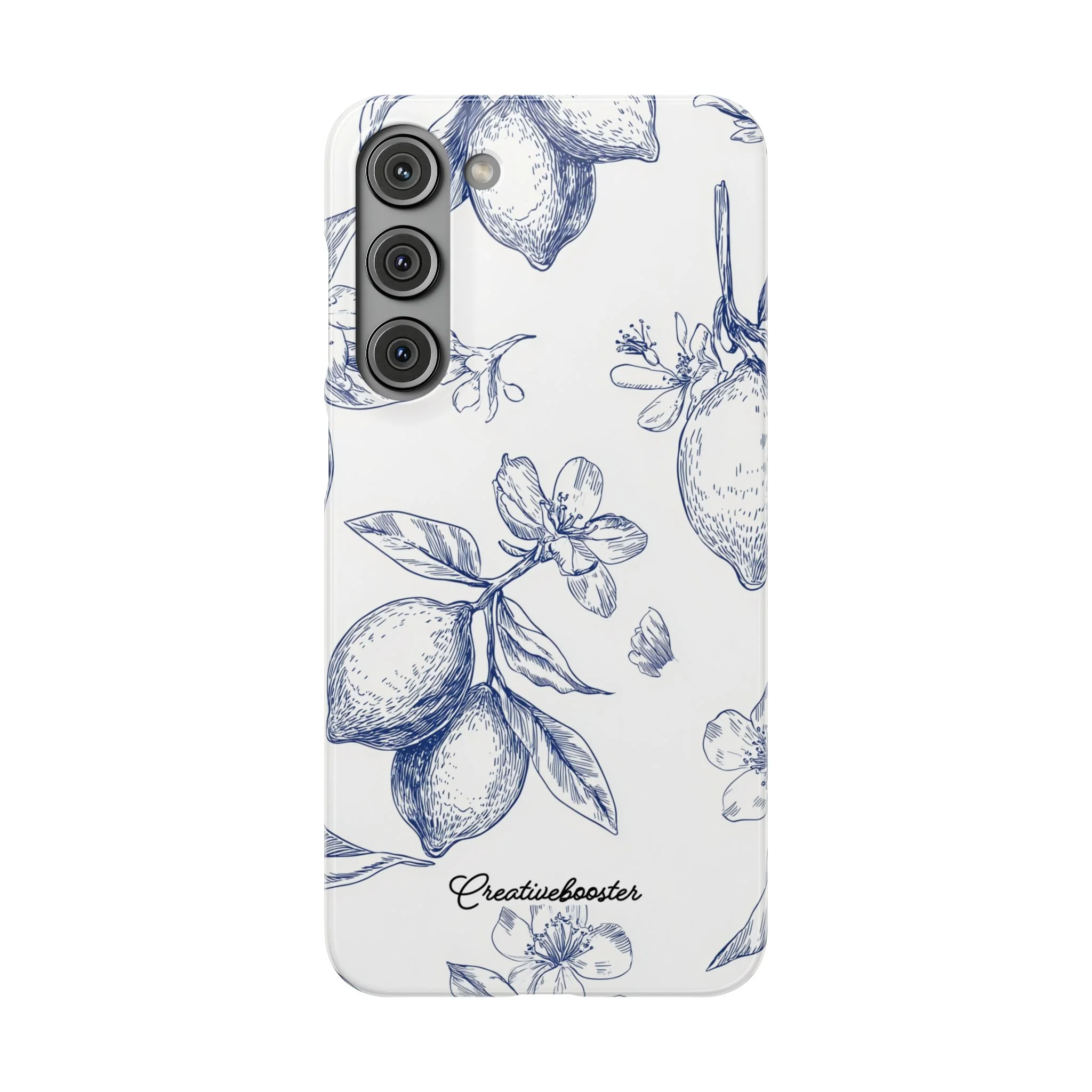 Indigo Sketch - Slim Phone Case - Image 51