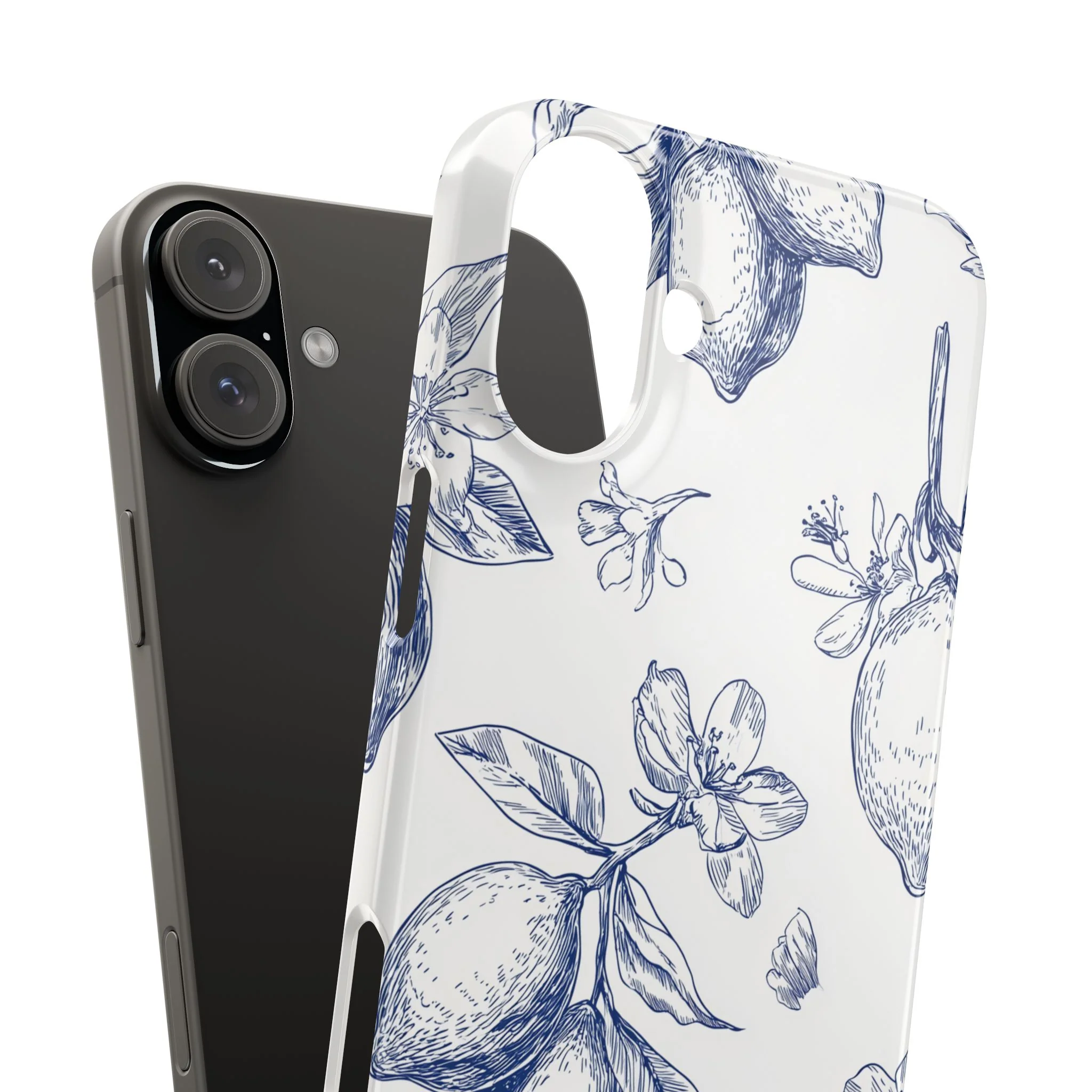 Indigo Sketch - Slim Phone Case - Image 96