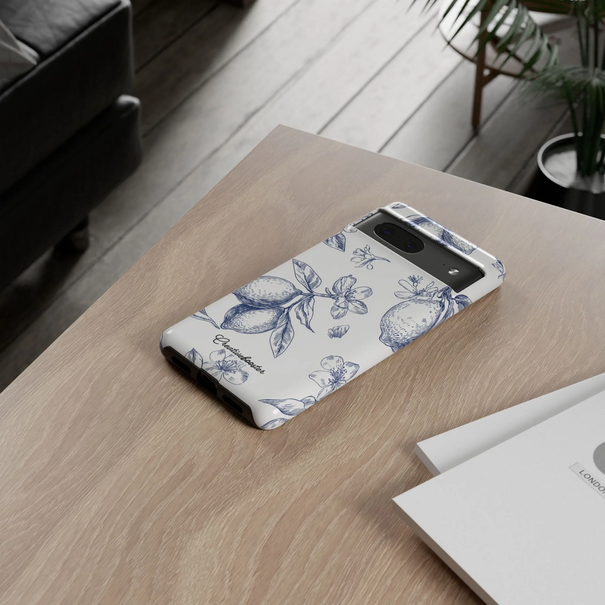 Indigo Sketch - Tough Phone Case - Image 114
