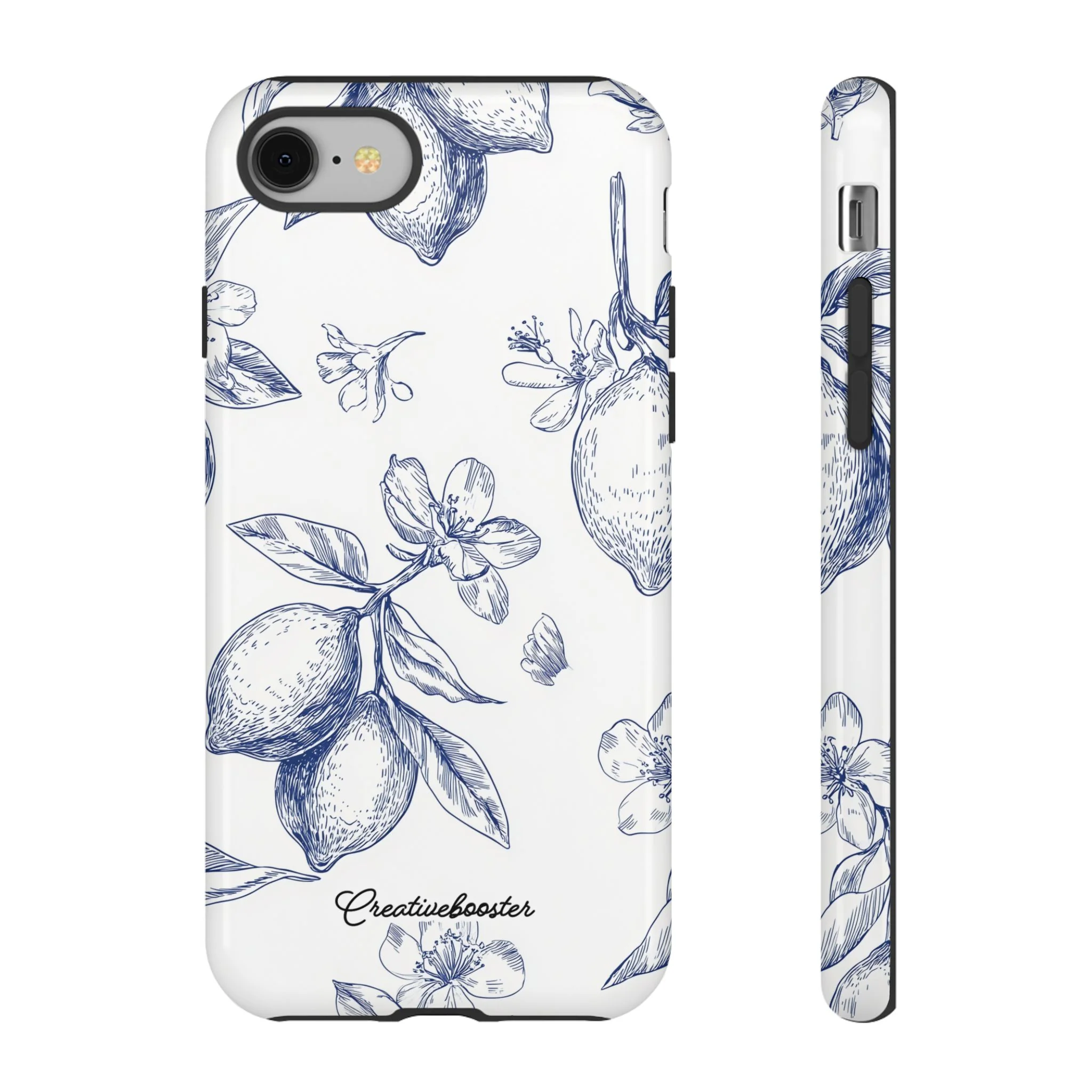 Indigo Sketch - Tough Phone Case - Image 2
