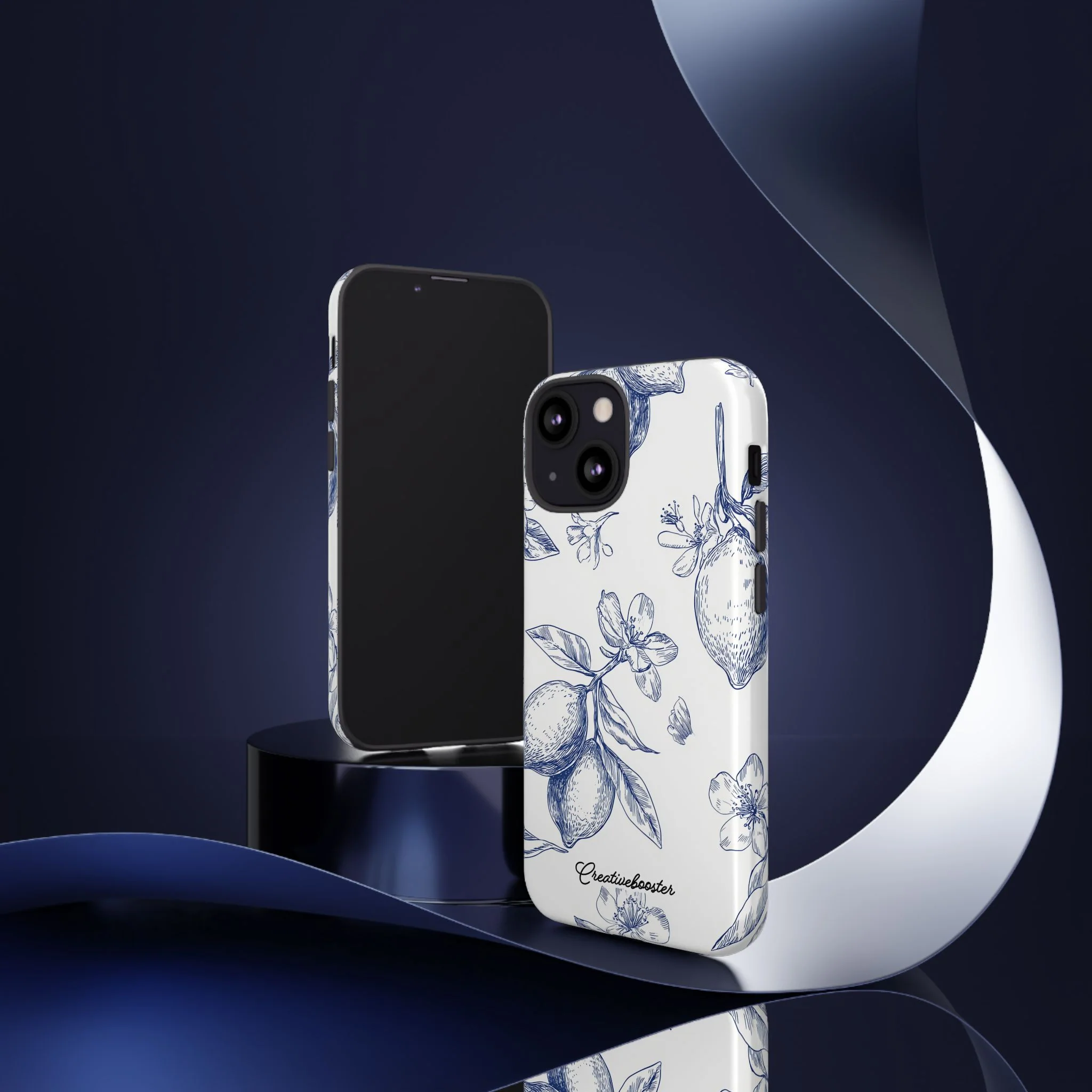 Indigo Sketch - Tough Phone Case - Image 78