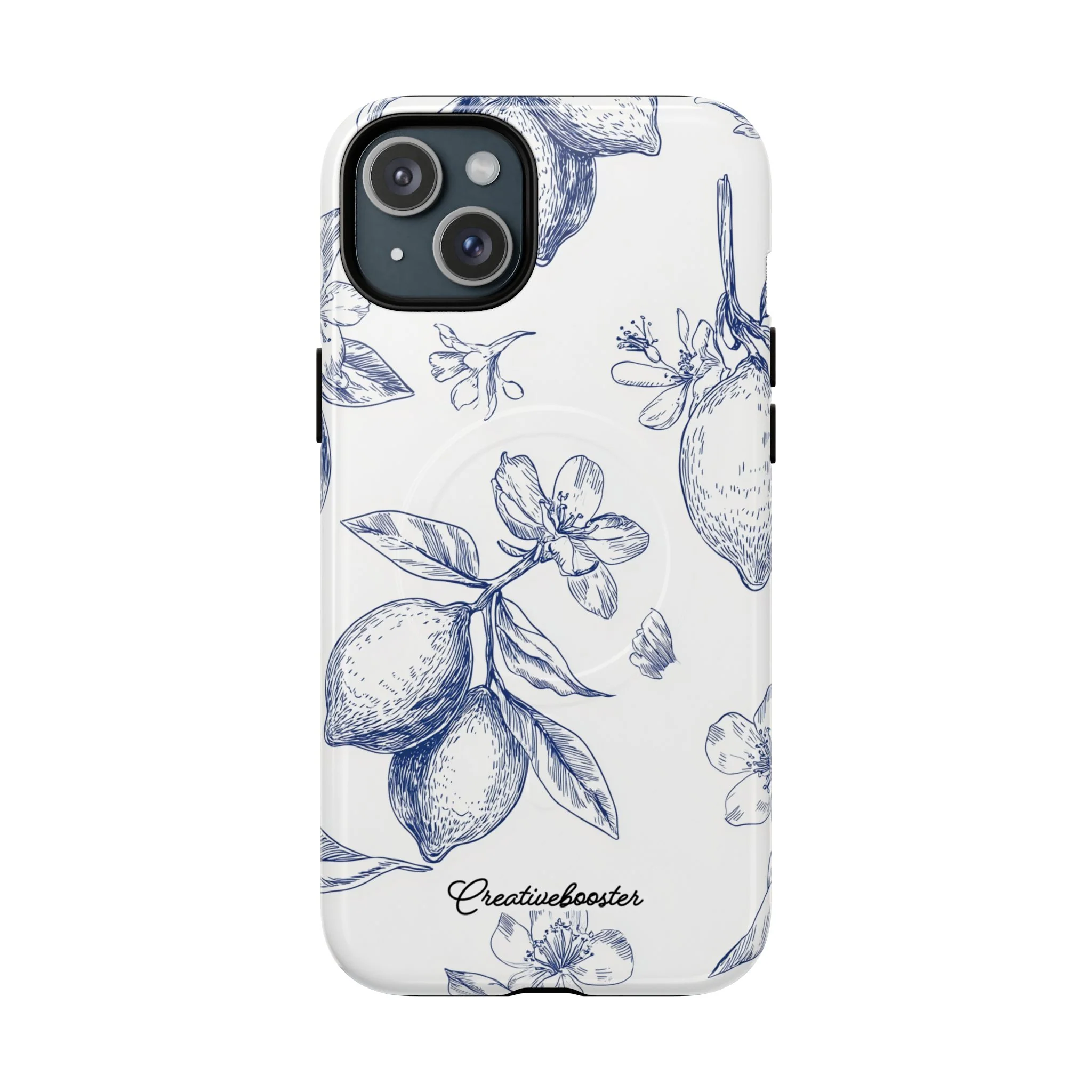 Indigo Sketch - Tough Phone Case (MagSafe) - Image 4