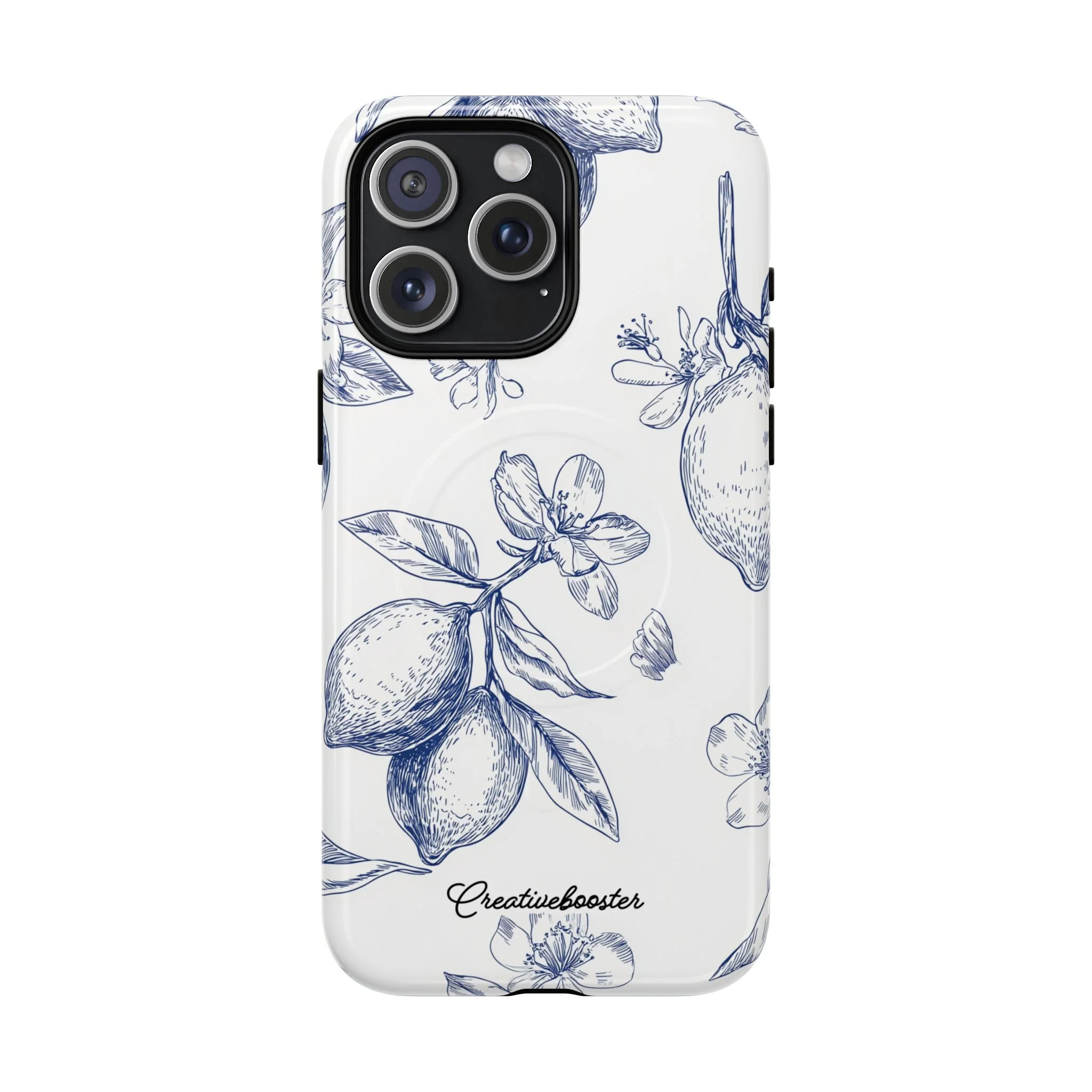 Indigo Sketch - Tough Phone Case (MagSafe) - Image 5
