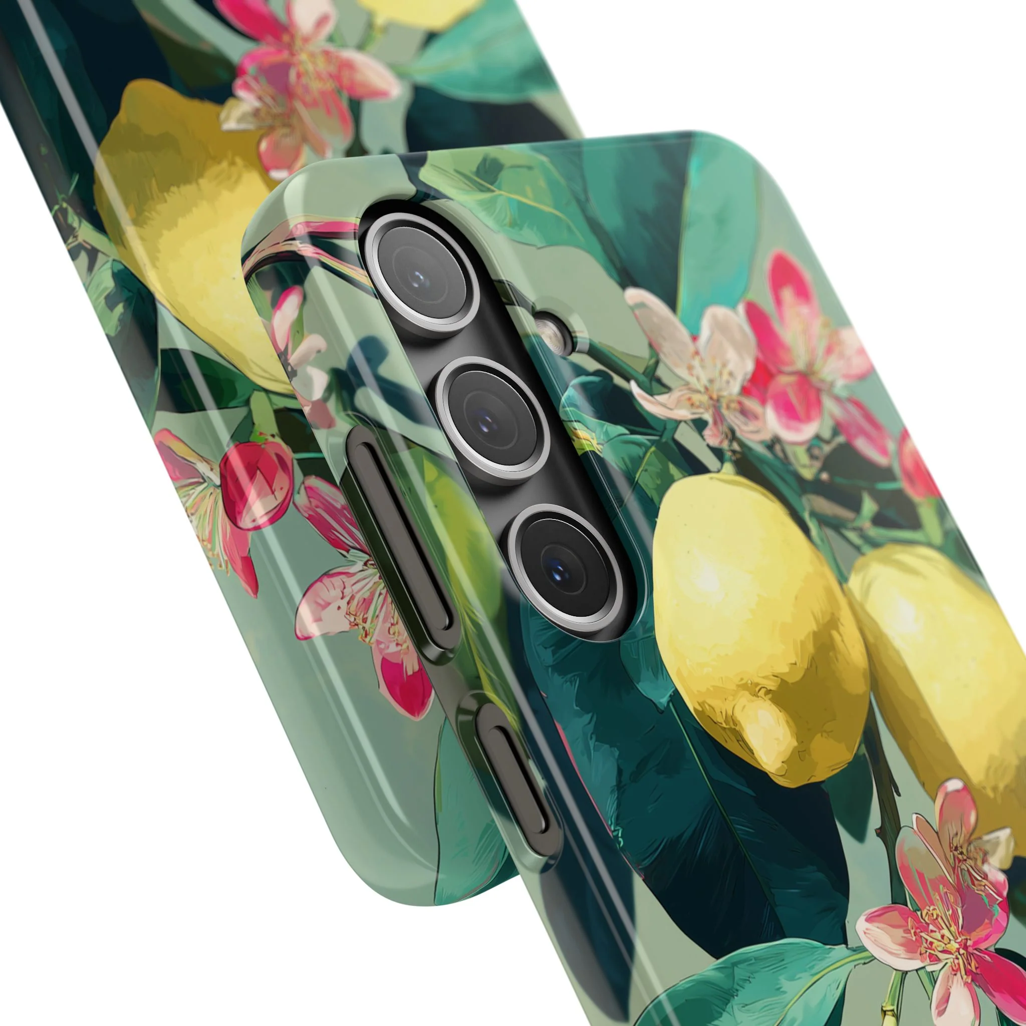 Lemon Bloom - Slim Phone Case - Image 107