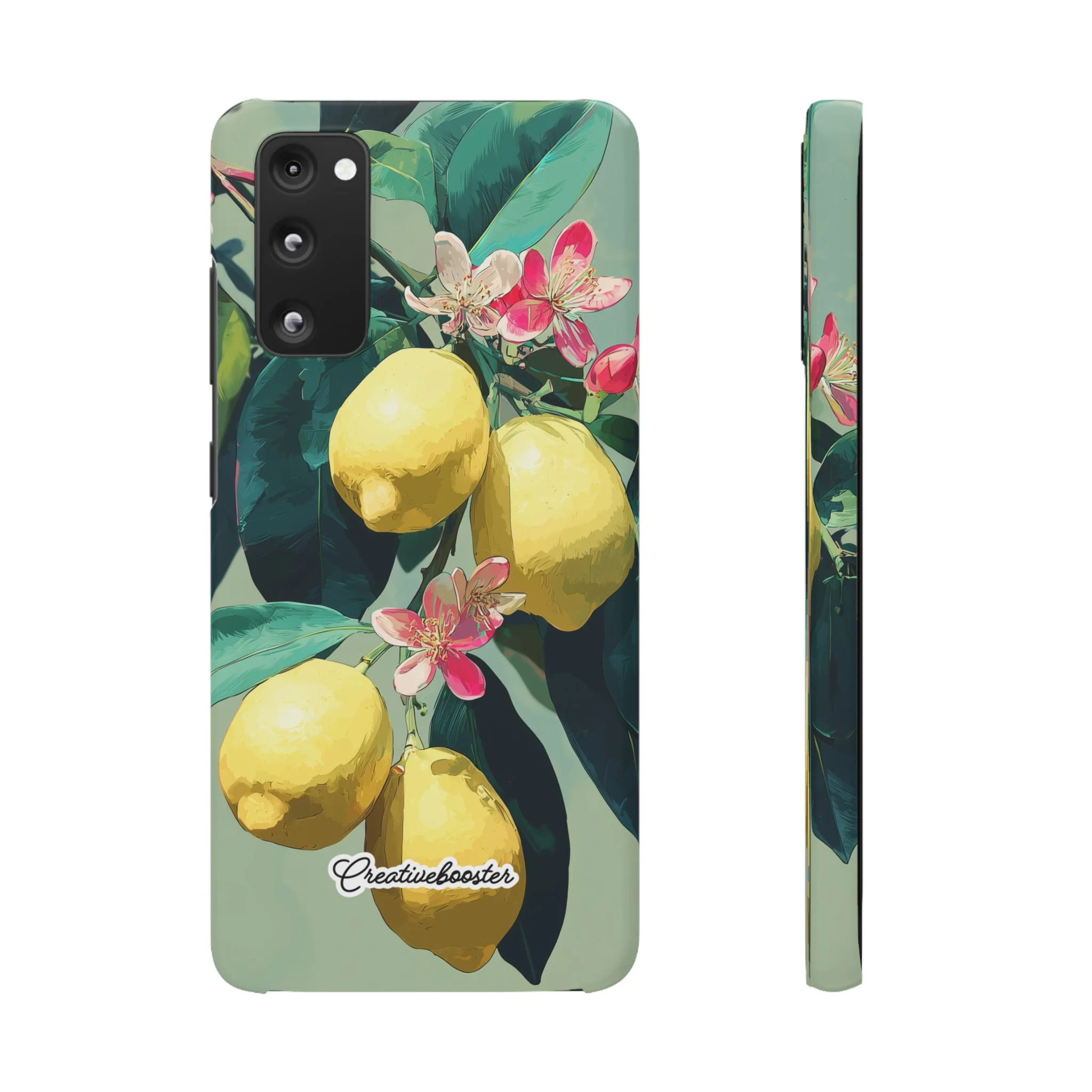 Lemon Bloom - Slim Phone Case - Image 28