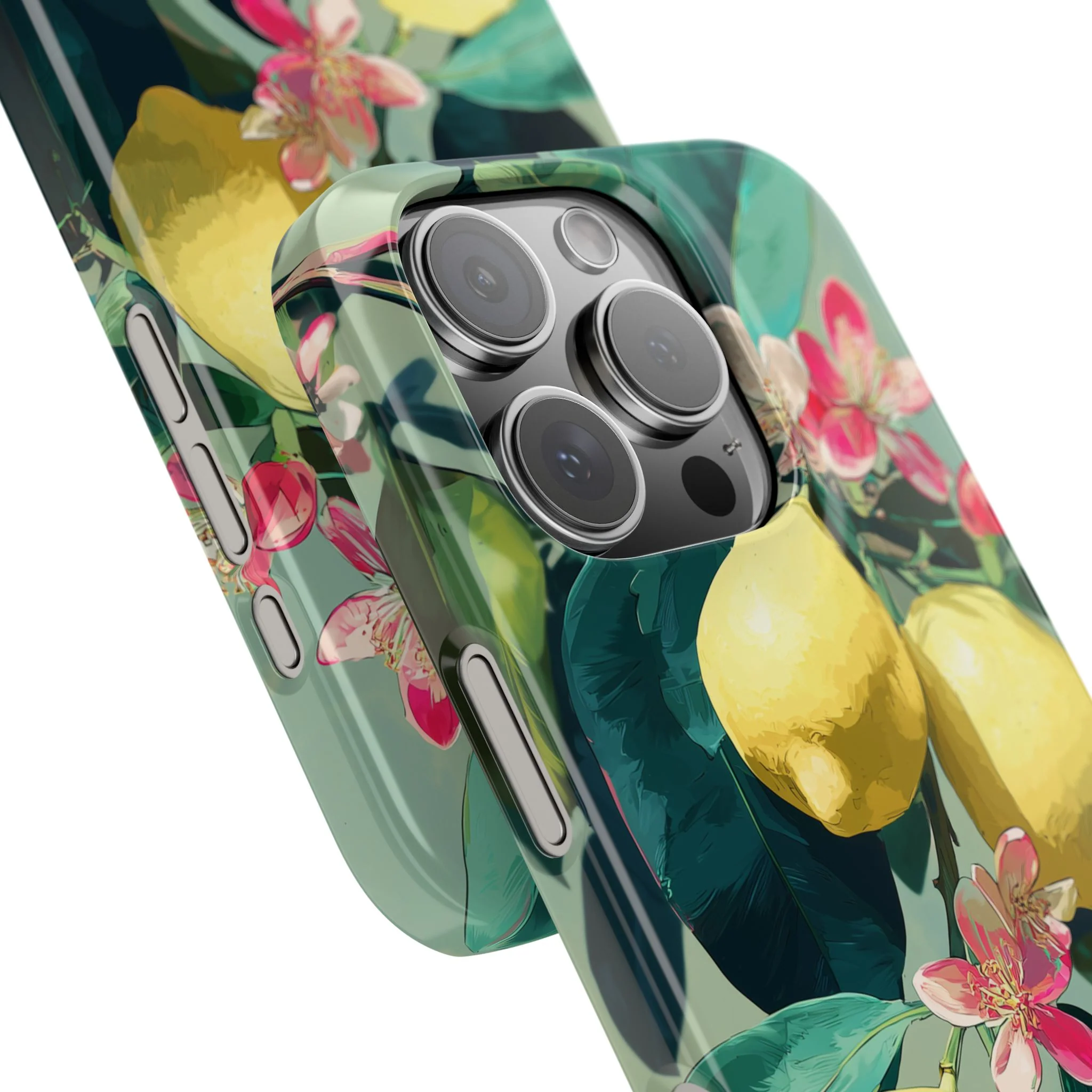 Lemon Bloom - Slim Phone Case - Image 53