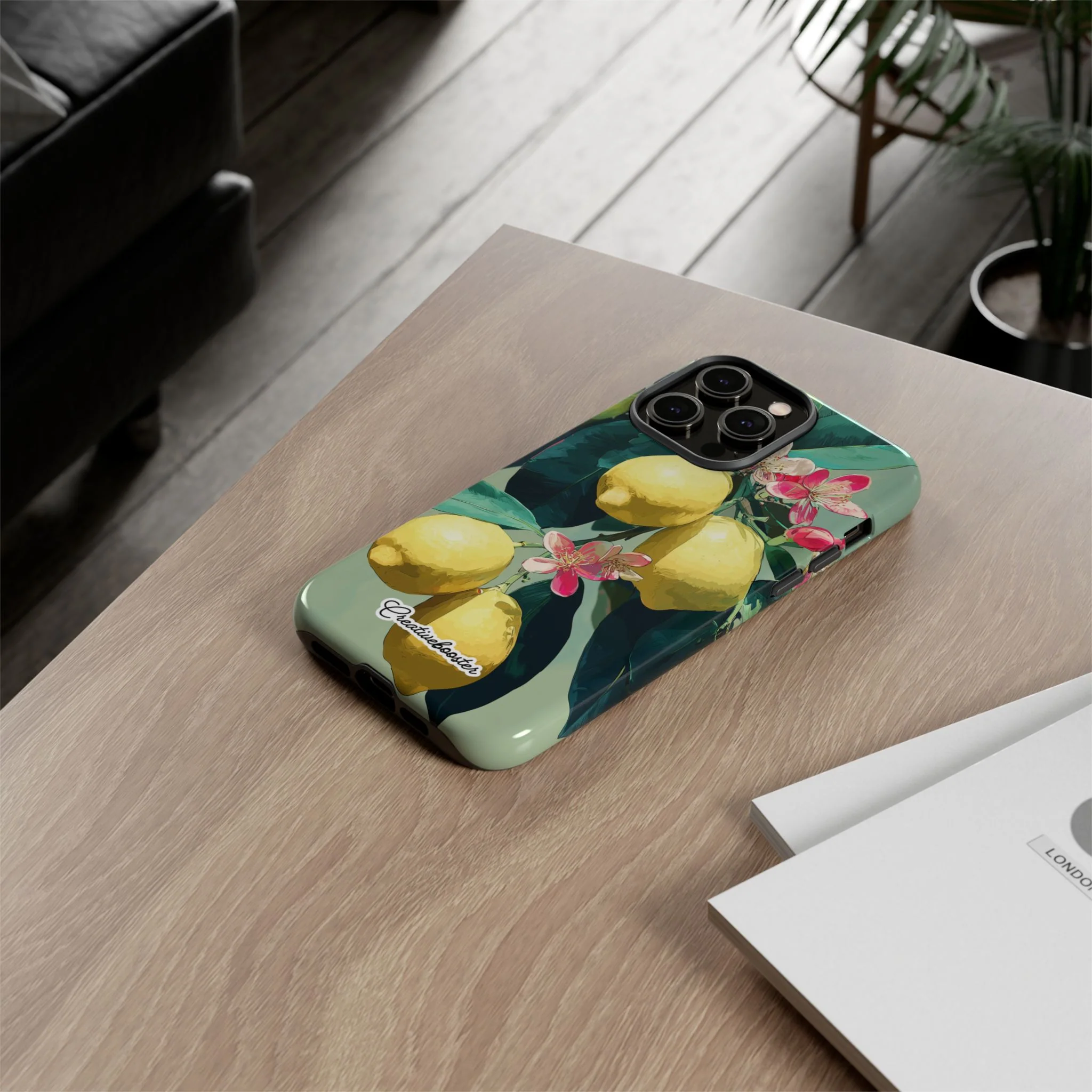 Lemon Bloom - Tough Phone Case - Image 102
