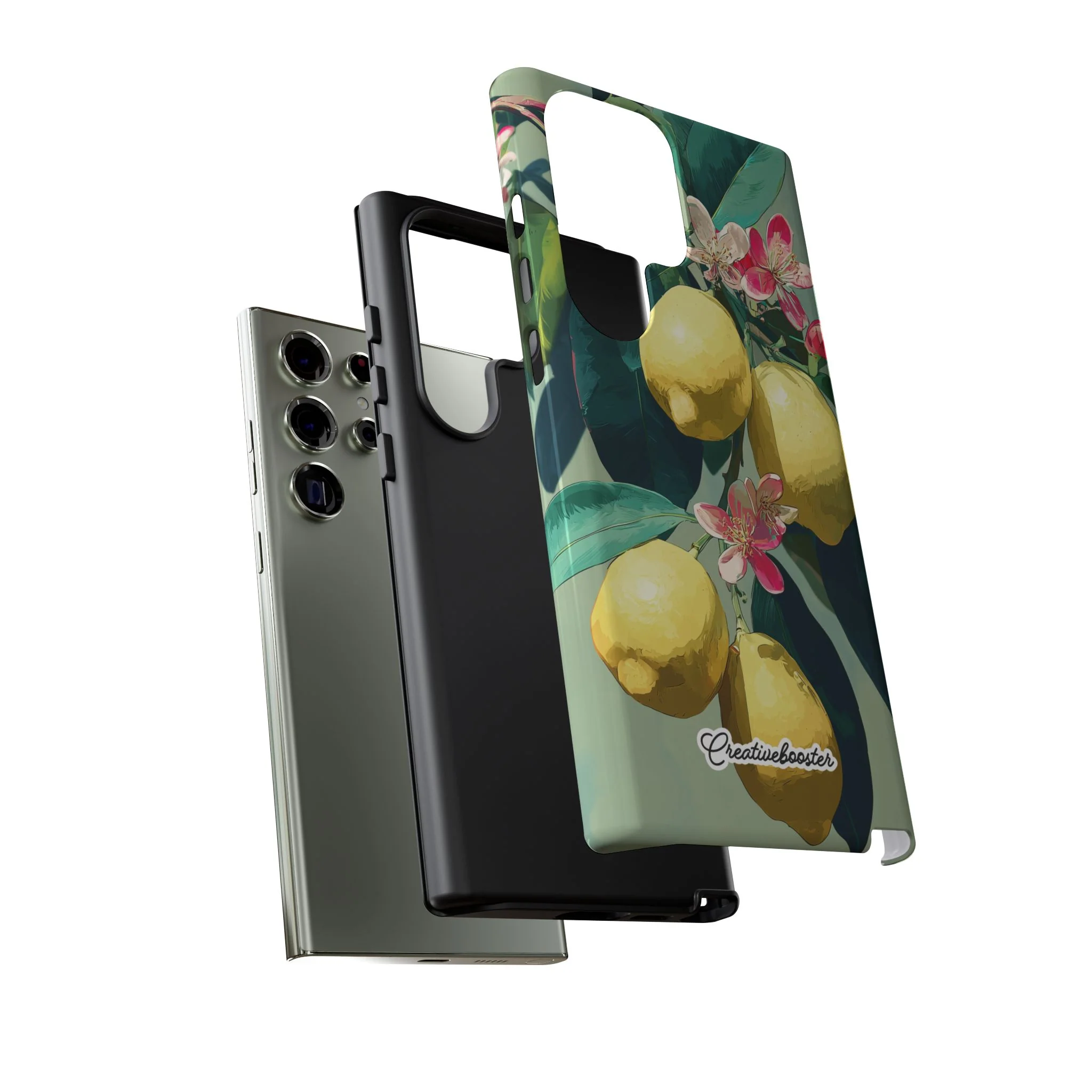 Lemon Bloom - Tough Phone Case - Image 110