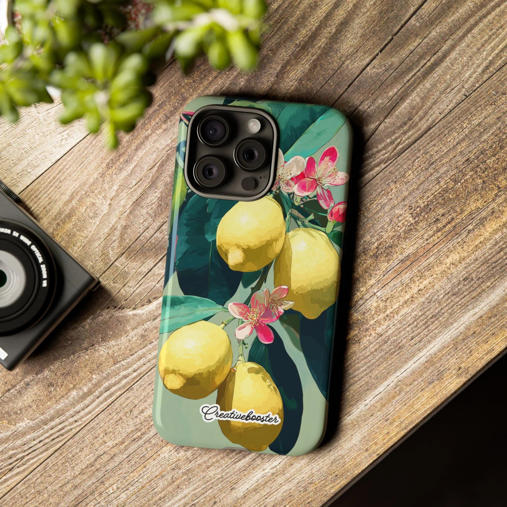 Lemon Bloom - Tough Phone Case - Image 125