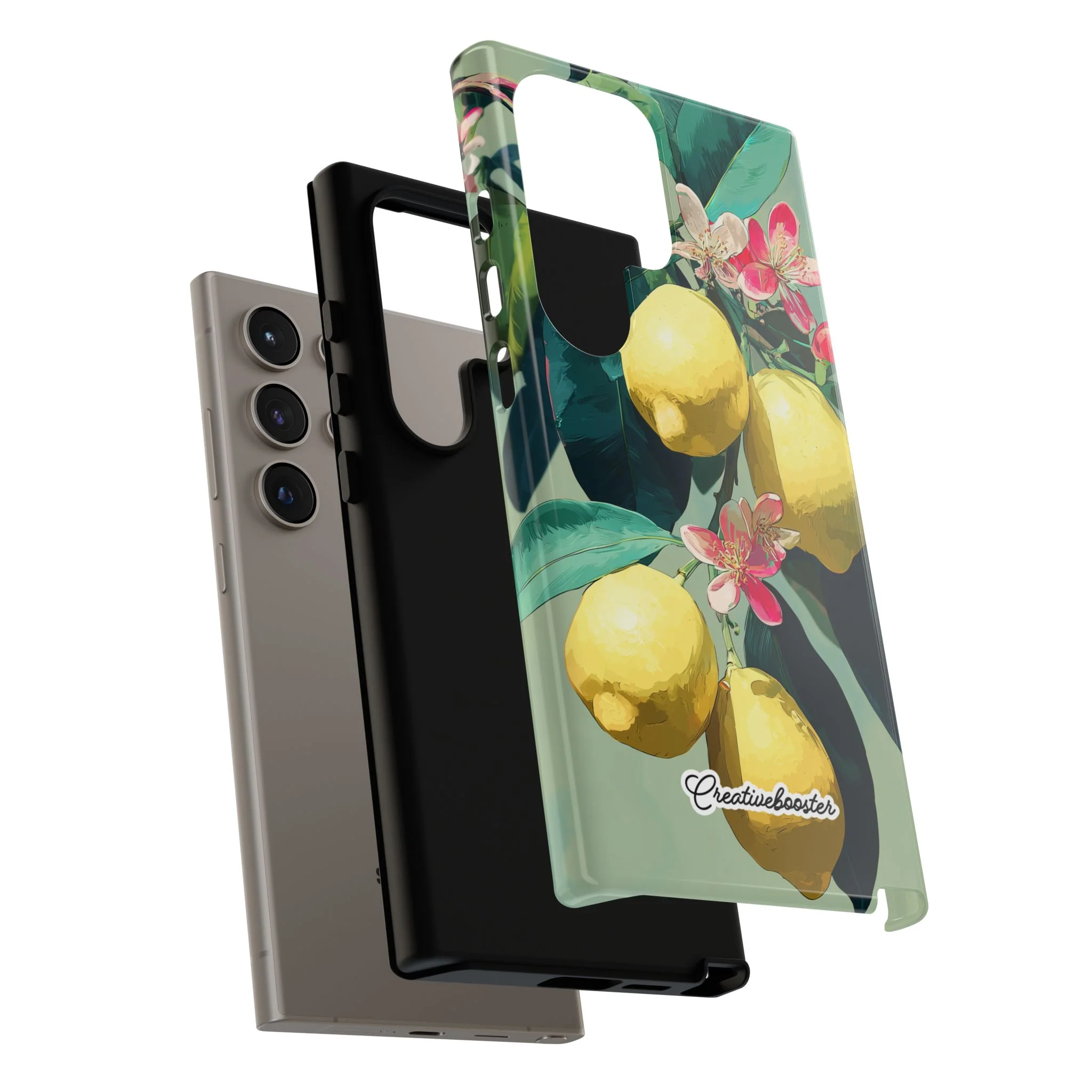Lemon Bloom - Tough Phone Case - Image 134