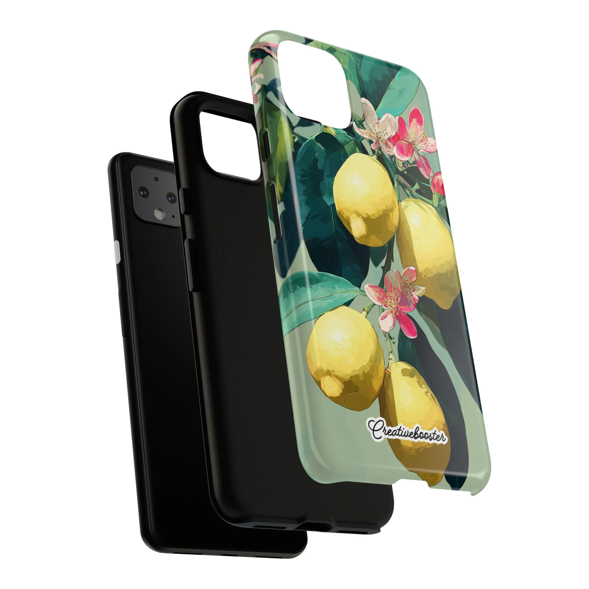 Lemon Bloom - Tough Phone Case - Image 171
