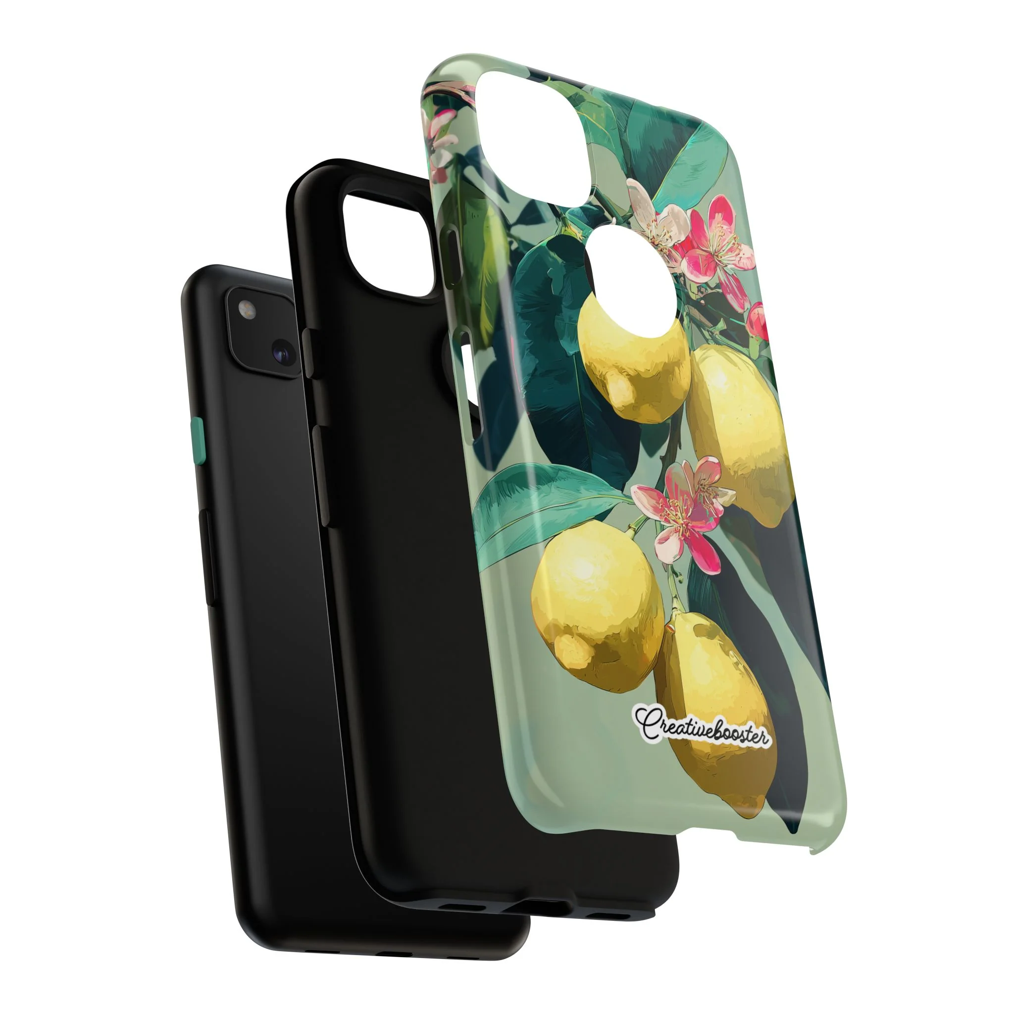 Lemon Bloom - Tough Phone Case - Image 173