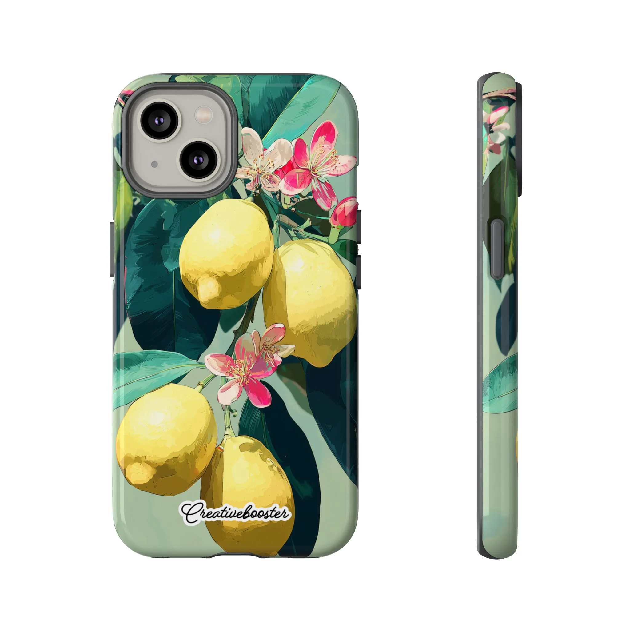 Lemon Bloom - Tough Phone Case - Image 35