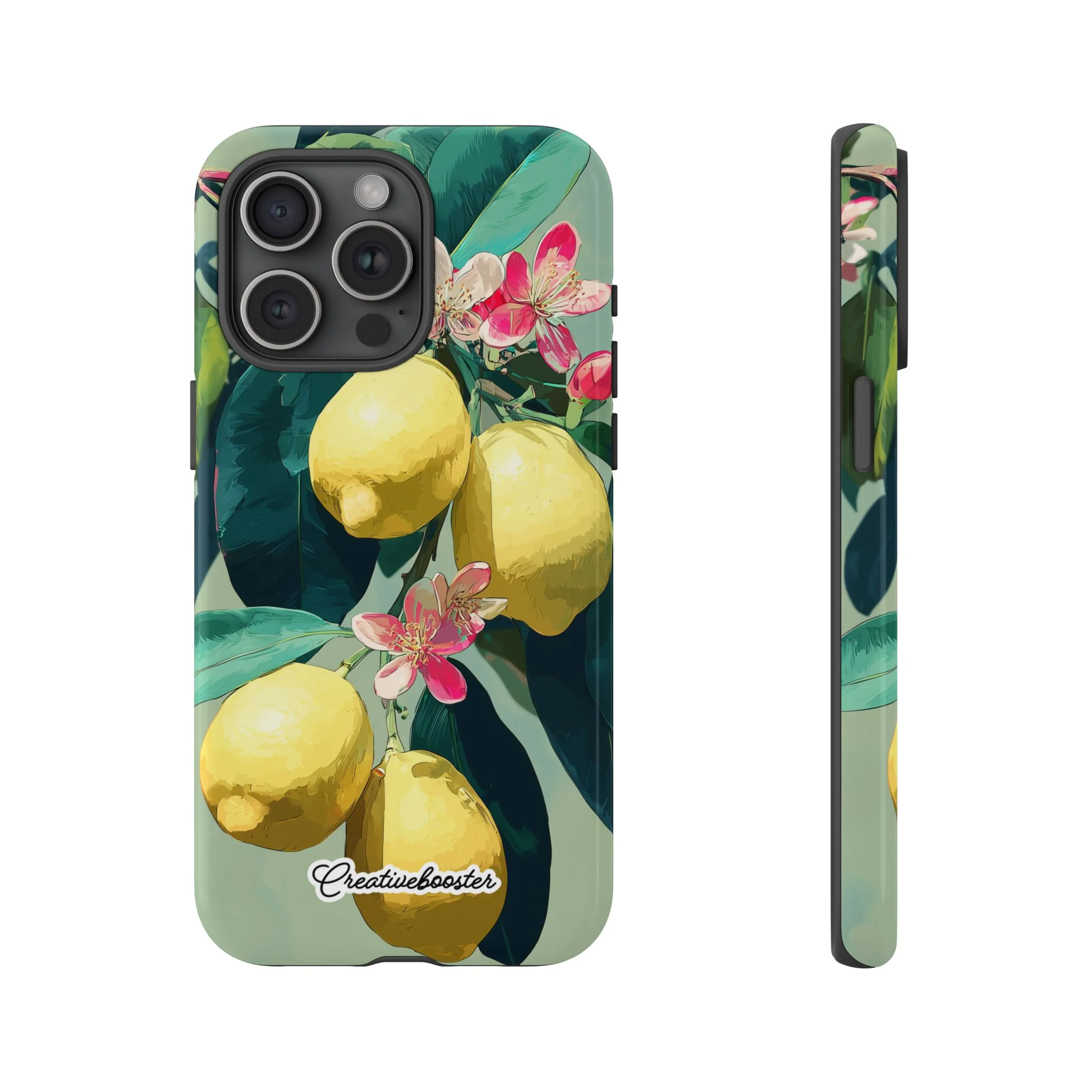 Lemon Bloom - Tough Phone Case - Image 47