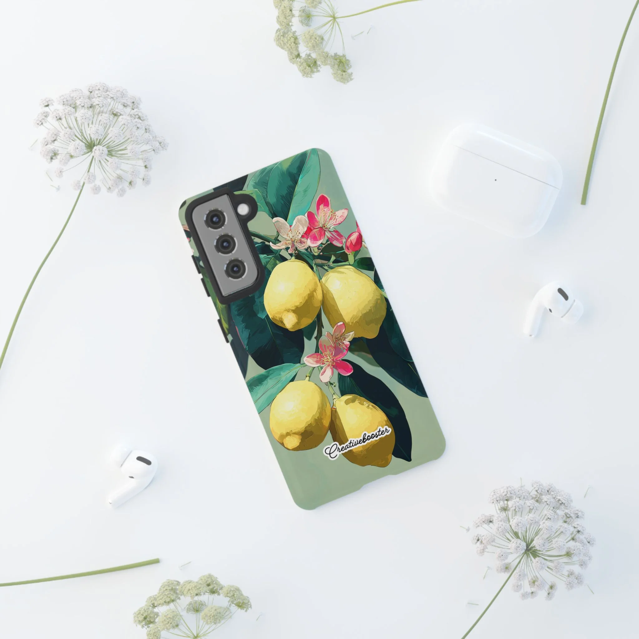 Lemon Bloom - Tough Phone Case - Image 81