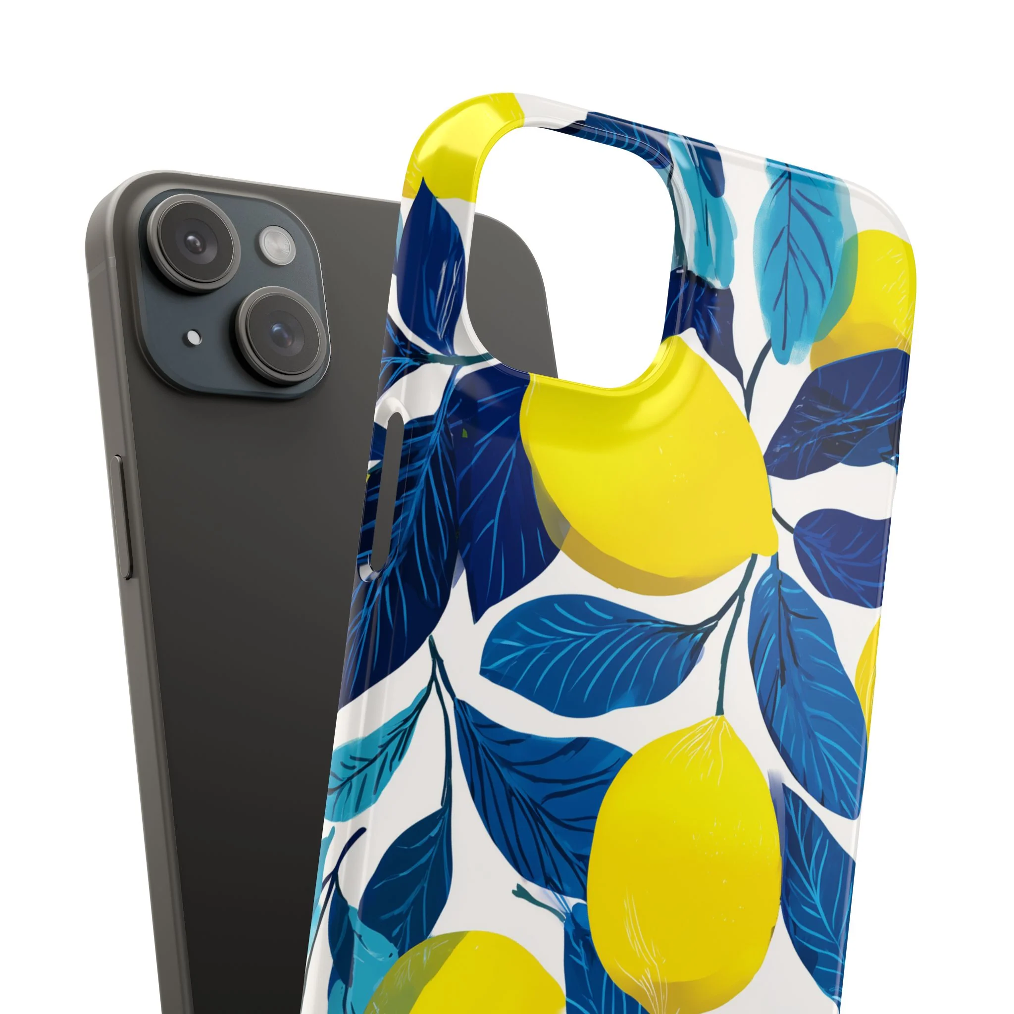 Midnight Citrus - Slim Phone Case - Image 104