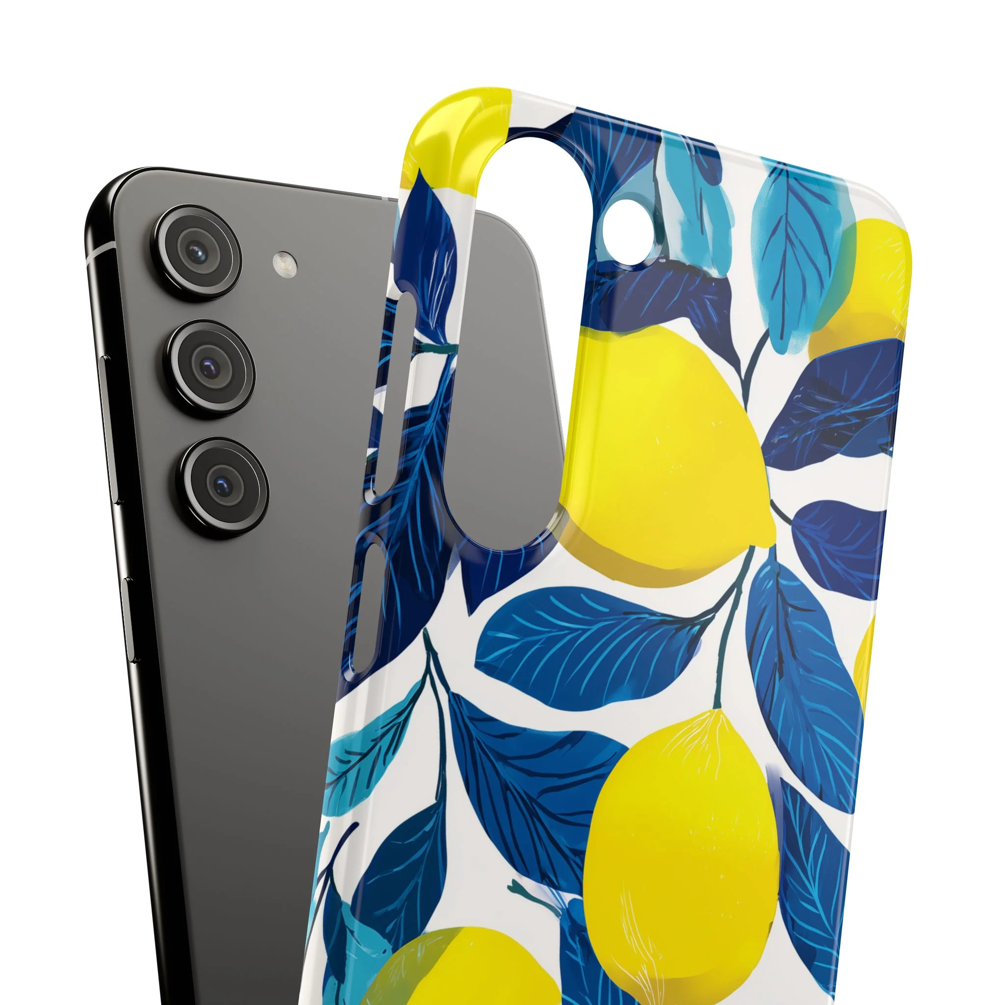 Midnight Citrus - Slim Phone Case - Image 114