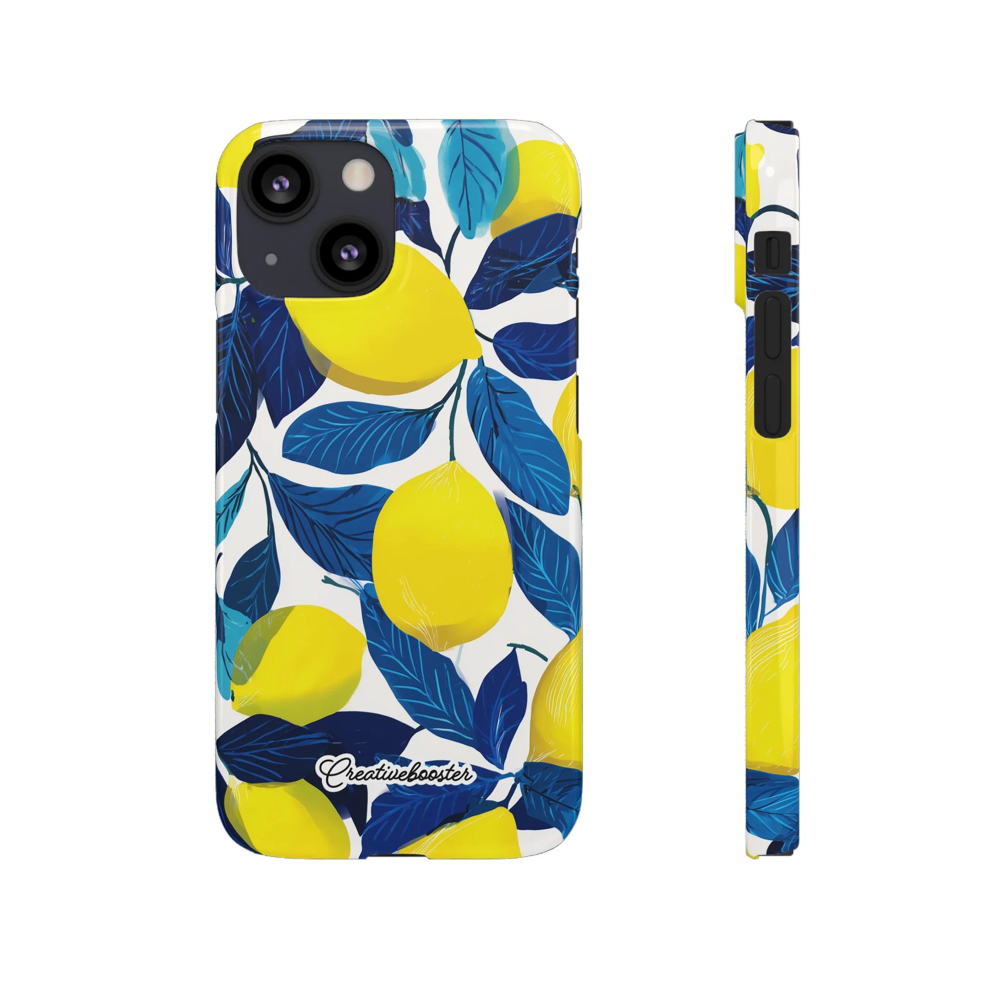 Midnight Citrus - Slim Phone Case - Image 24