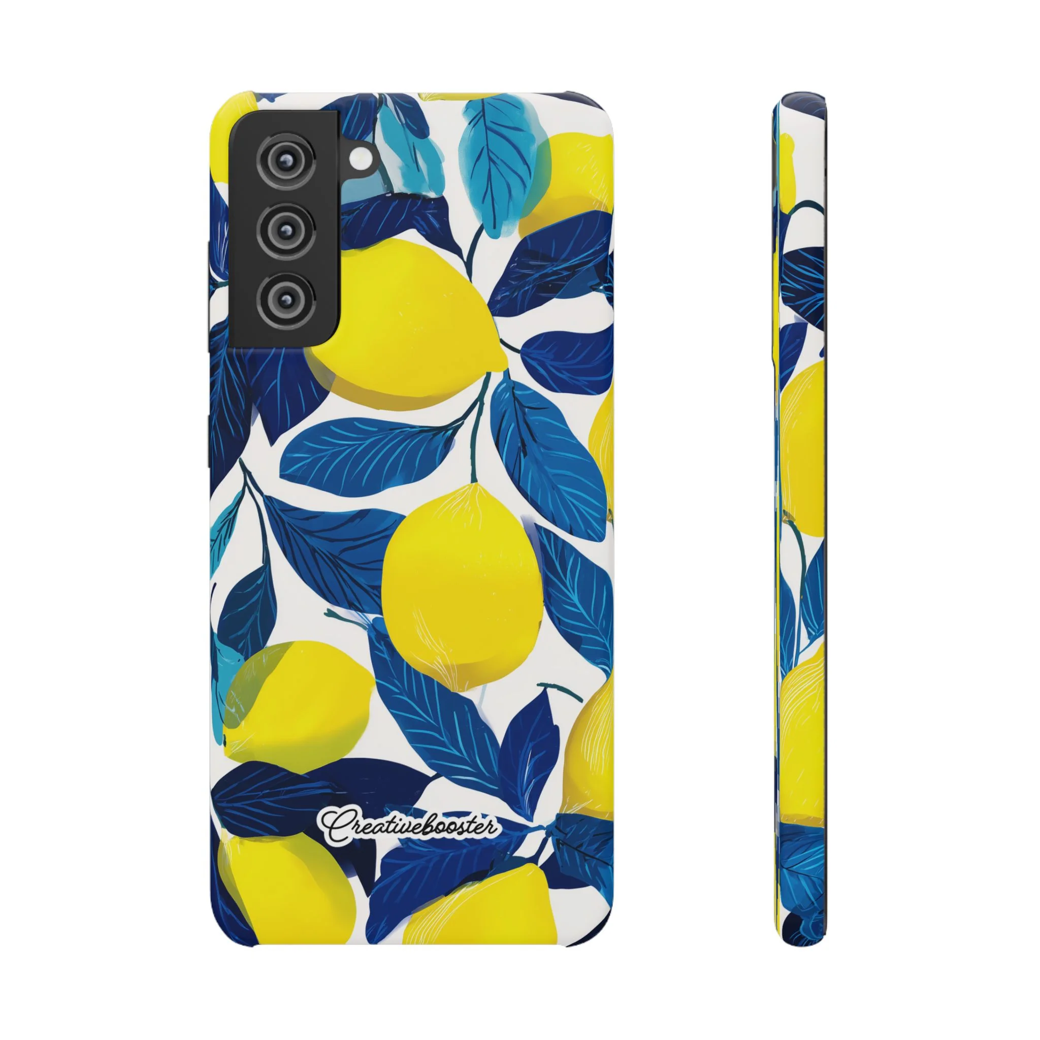 Midnight Citrus - Slim Phone Case - Image 30