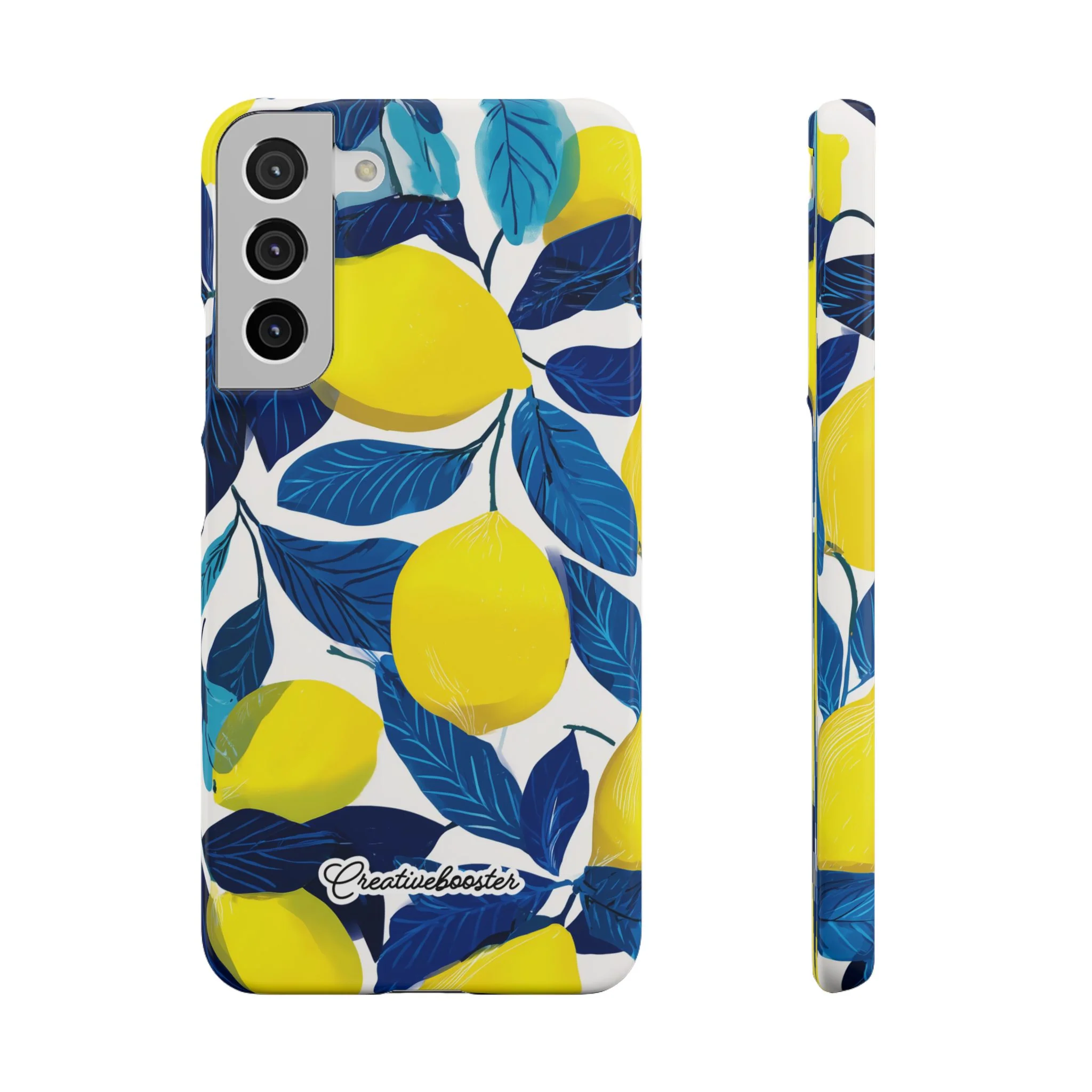 Midnight Citrus - Slim Phone Case - Image 34