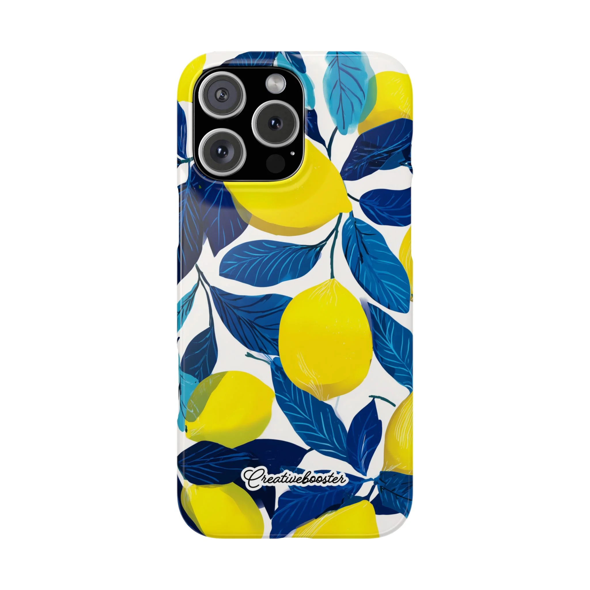 Midnight Citrus - Slim Phone Case - Image 42