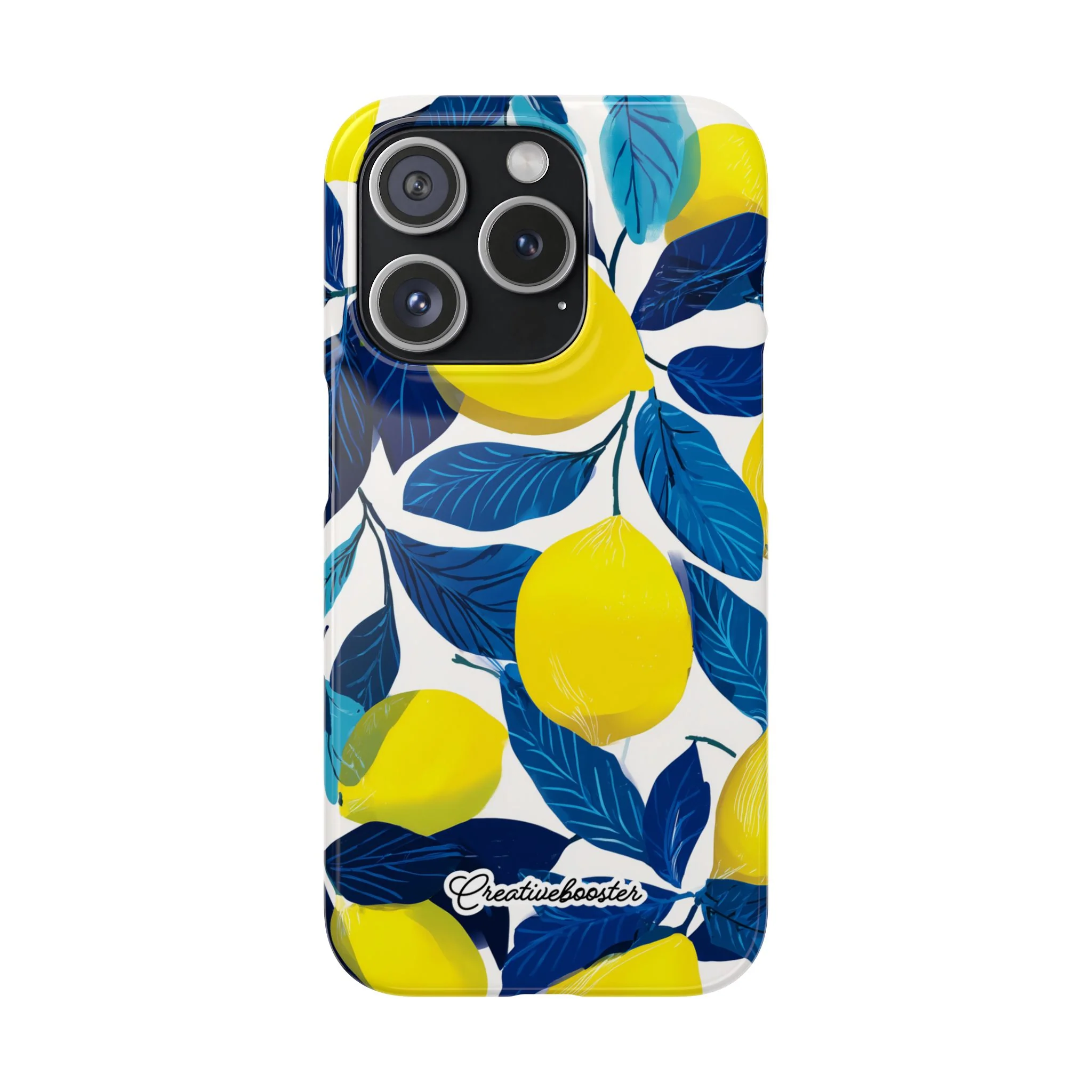 Midnight Citrus - Slim Phone Case - Image 44