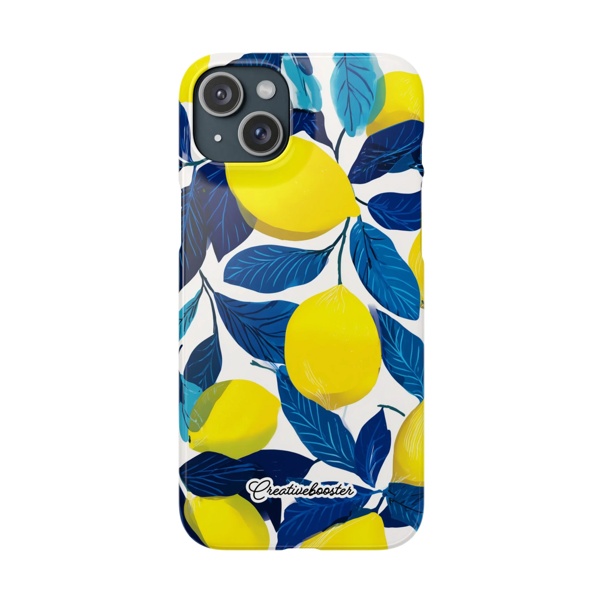 Midnight Citrus - Slim Phone Case - Image 45