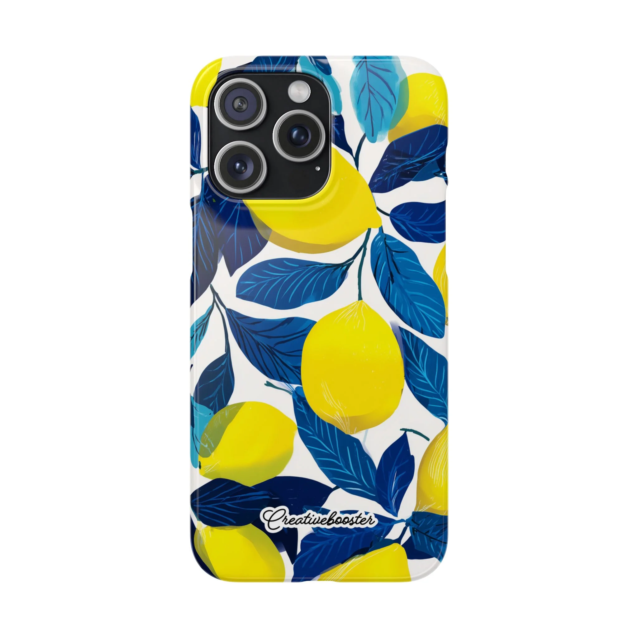 Midnight Citrus - Slim Phone Case - Image 46