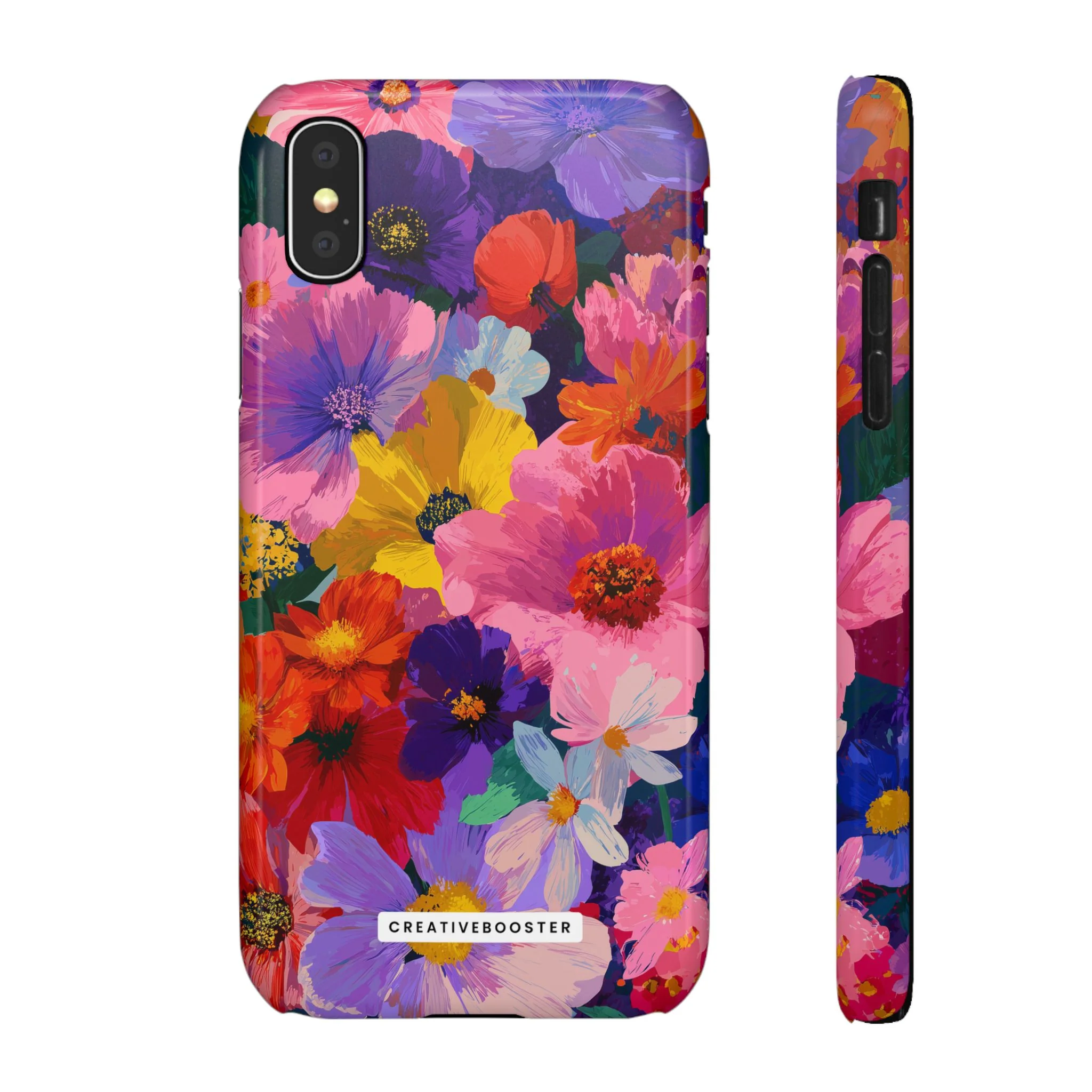 Painted Petals - Slim Phone Case - Image 4