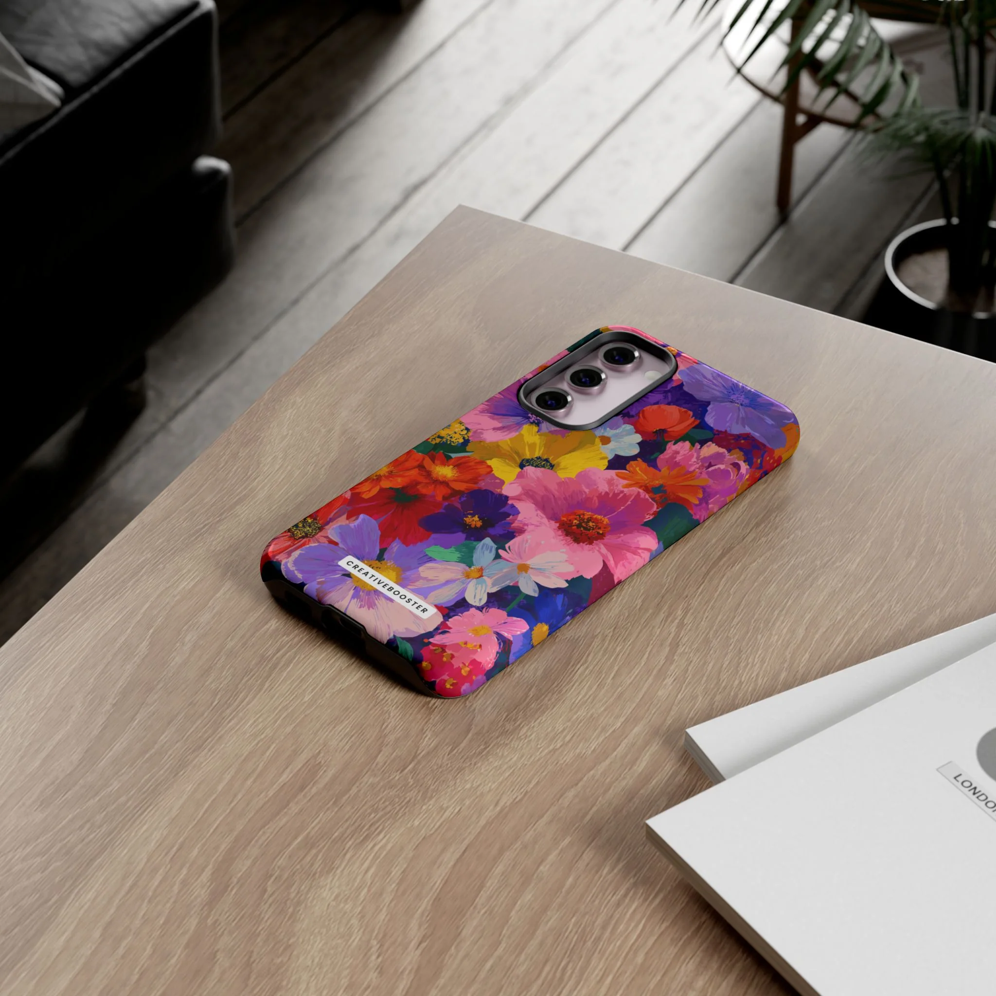 Painted Petals - Tough Phone Case - Image 108