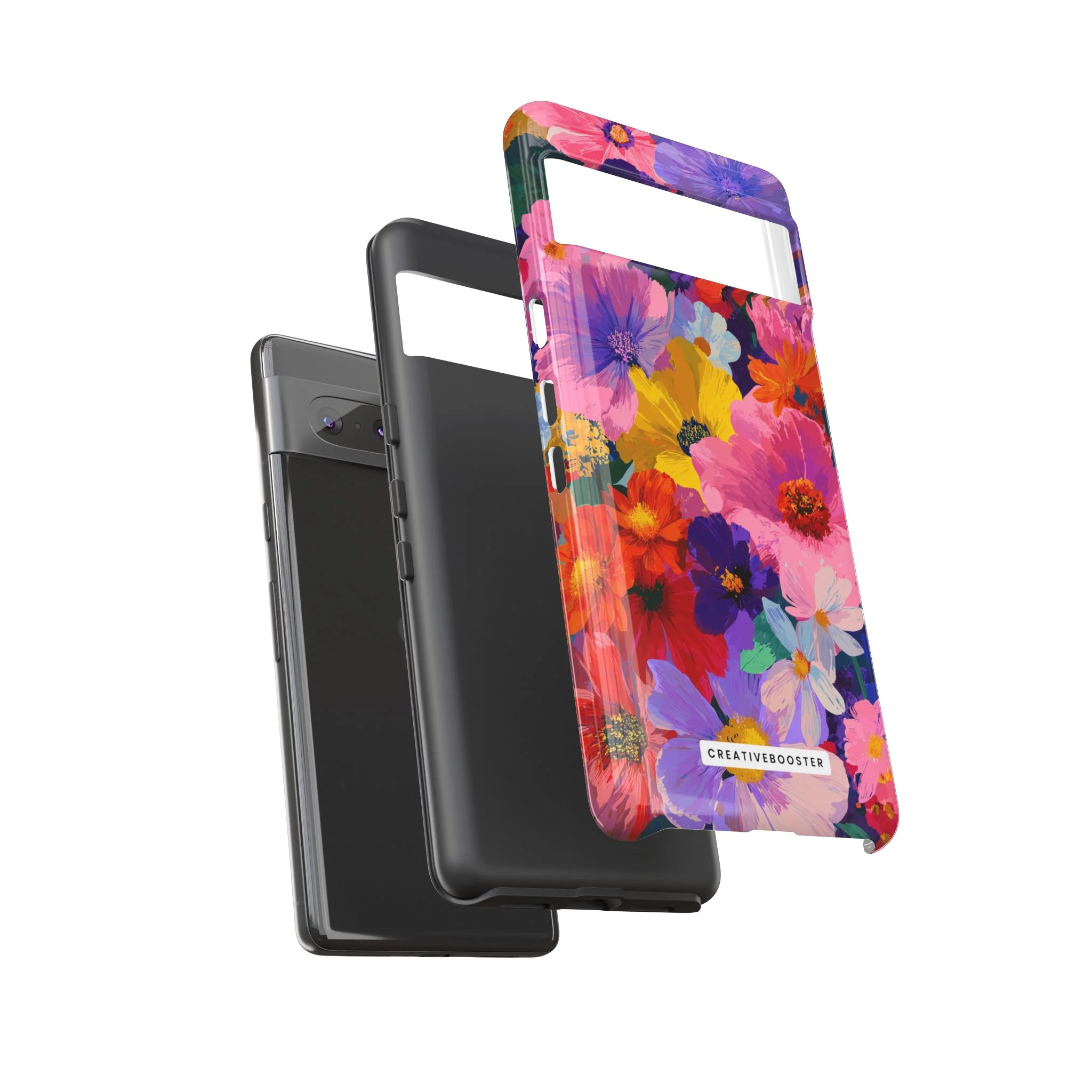 Painted Petals - Tough Phone Case - Image 113
