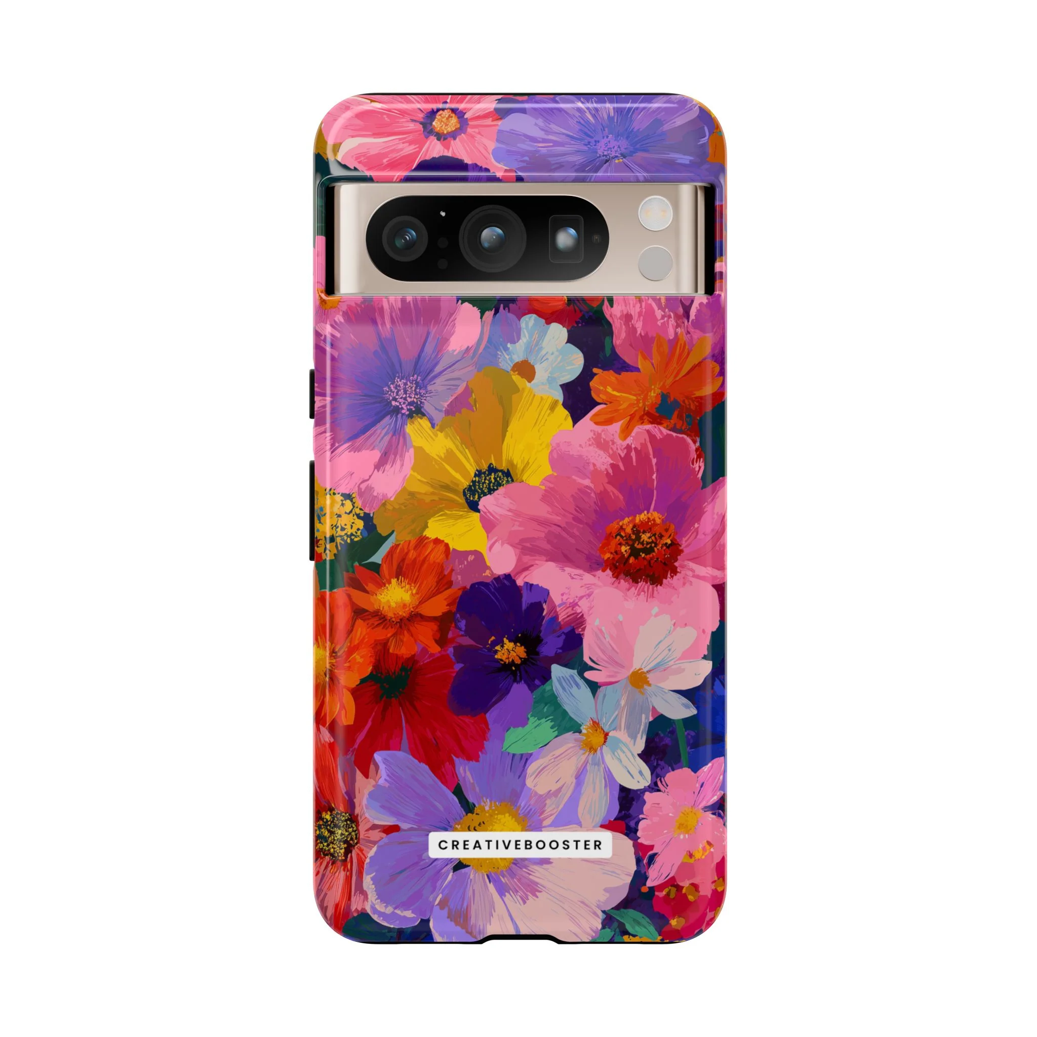 Painted Petals - Tough Phone Case - Image 51