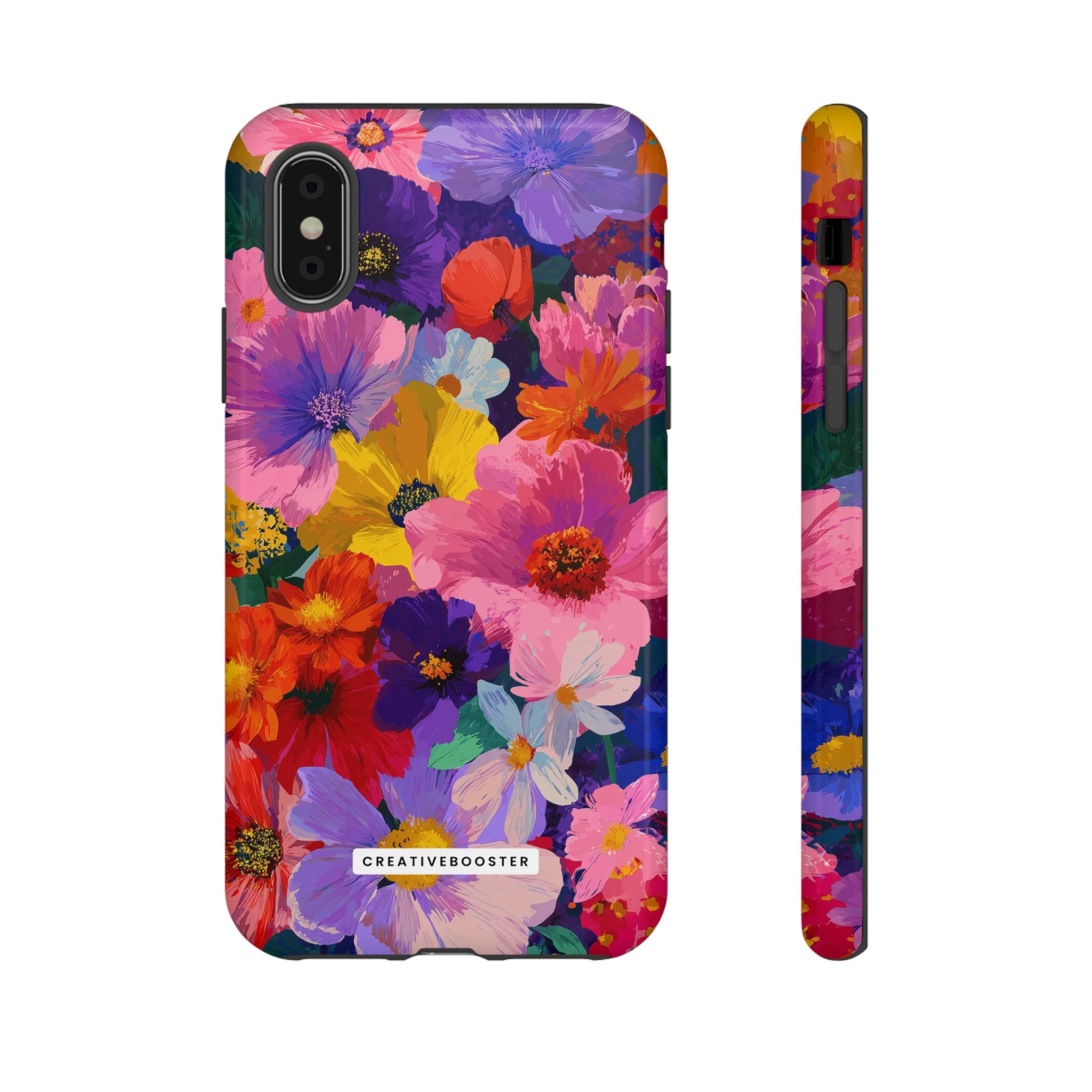 Painted Petals - Tough Phone Case - Image 6