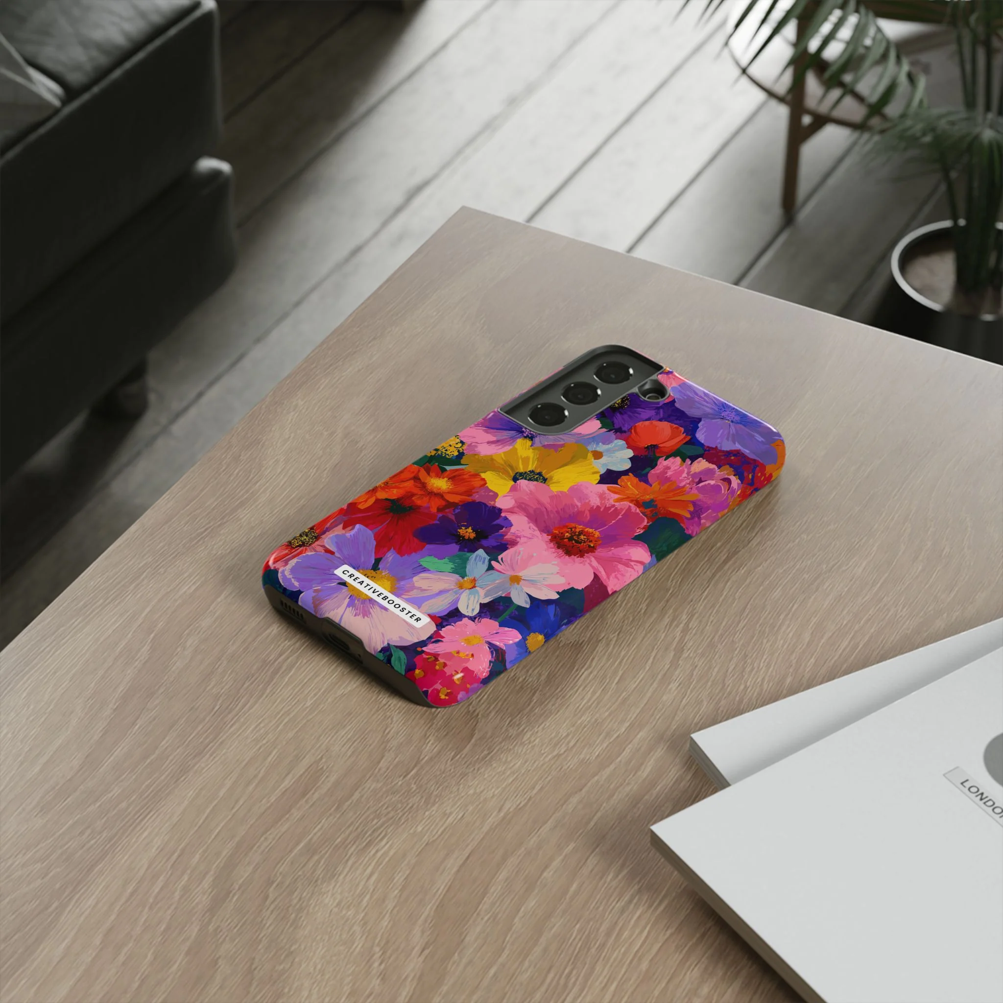 Painted Petals - Tough Phone Case - Image 88