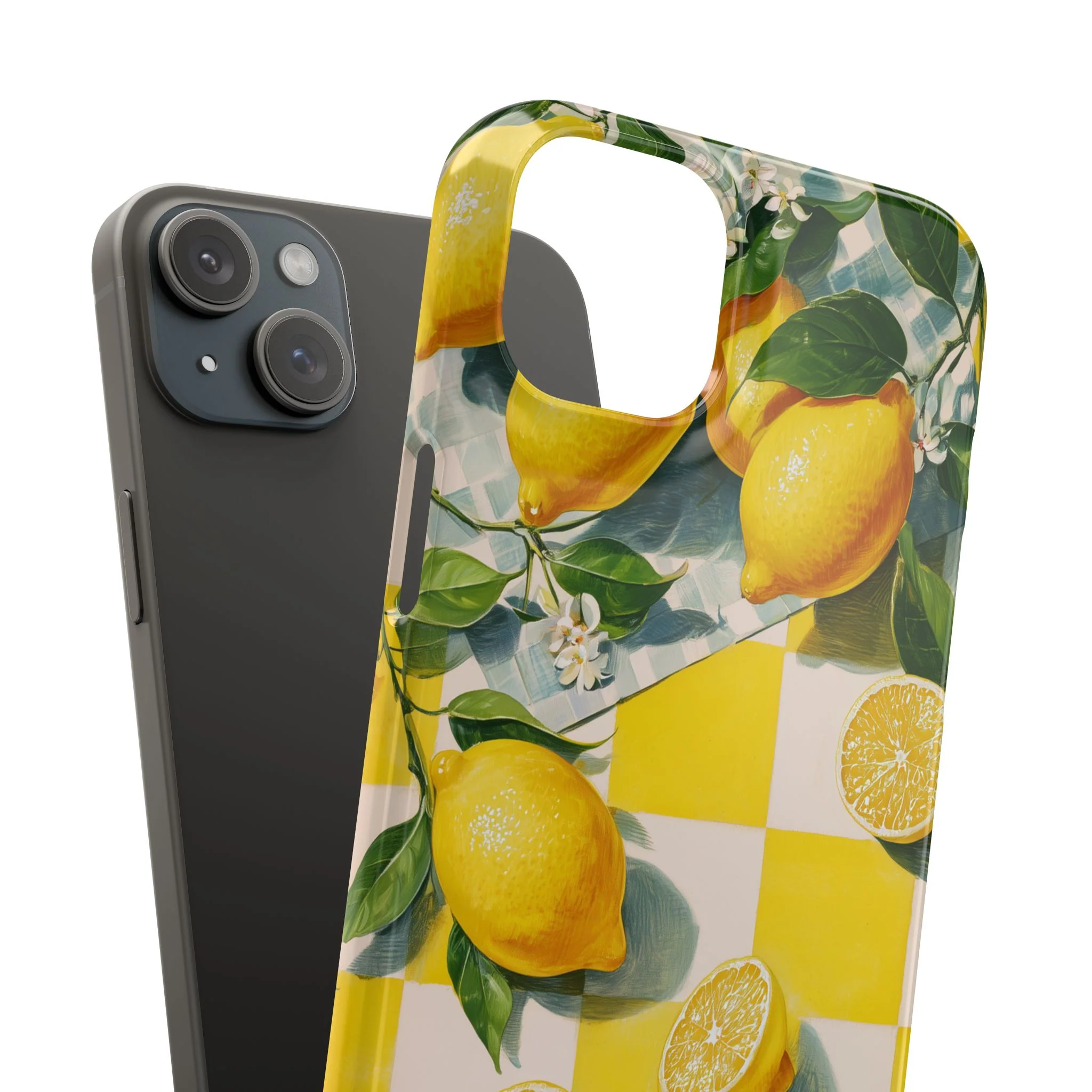 Picnic Lemon - Slim Phone Case - Image 104