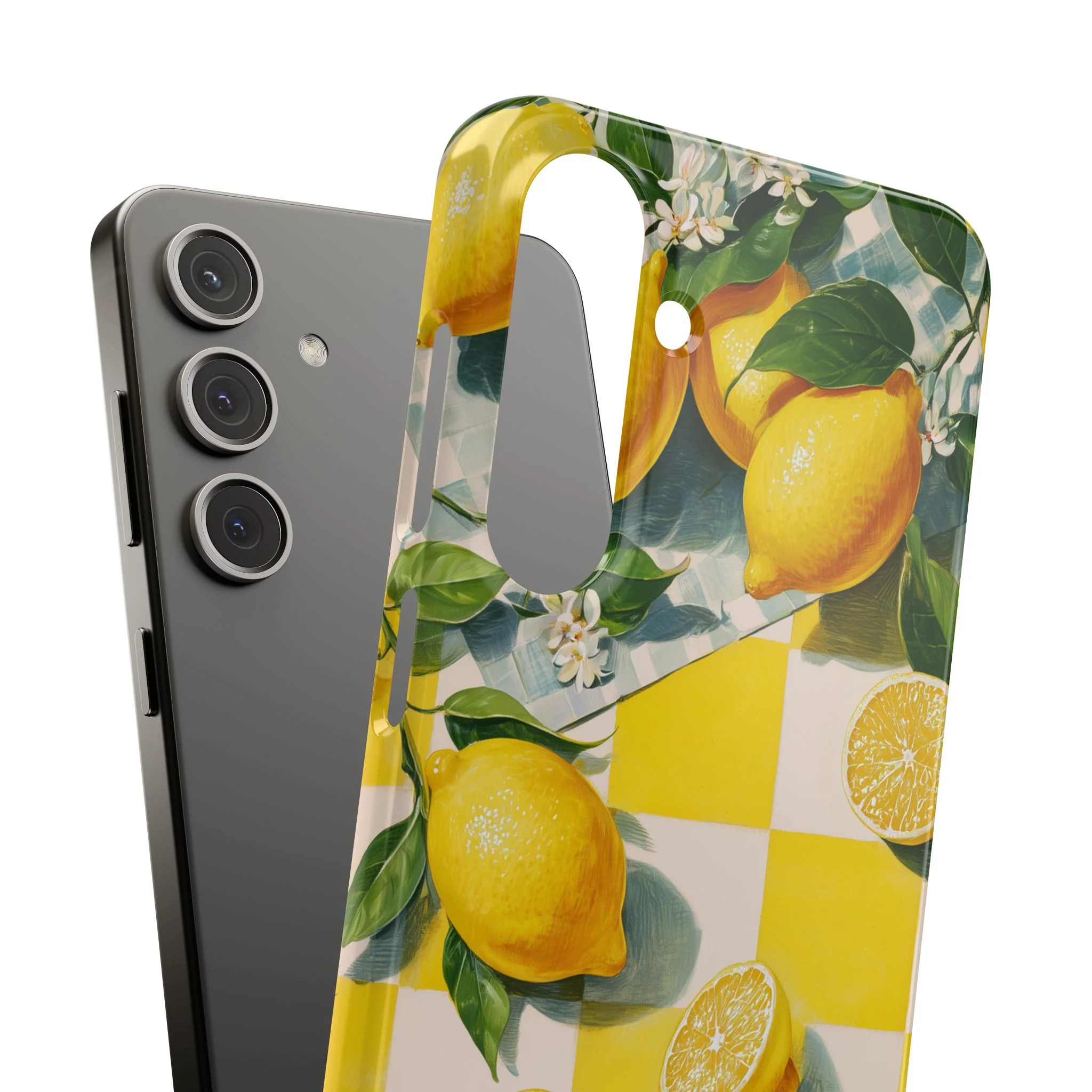 Picnic Lemon - Slim Phone Case - Image 108
