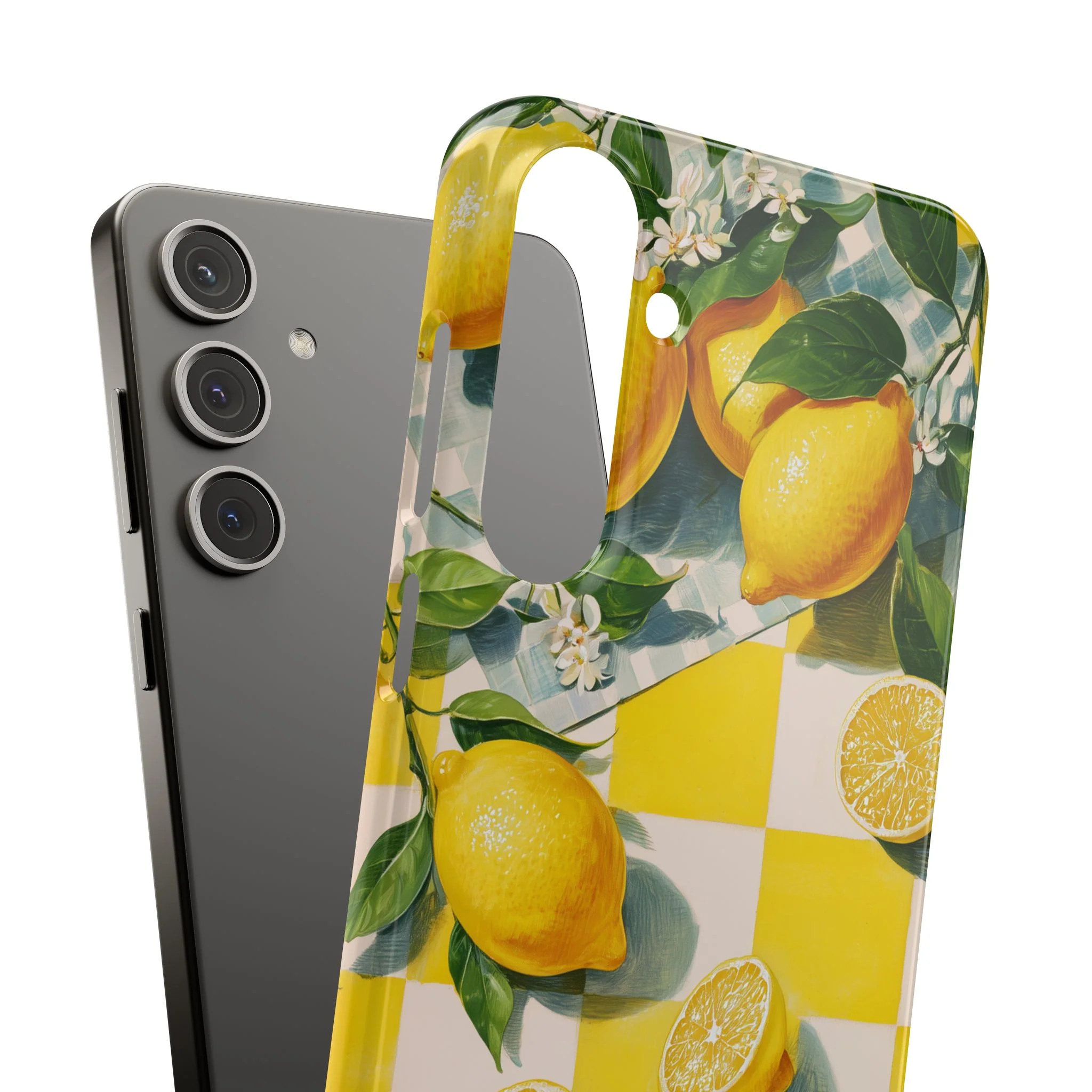 Picnic Lemon - Slim Phone Case - Image 110