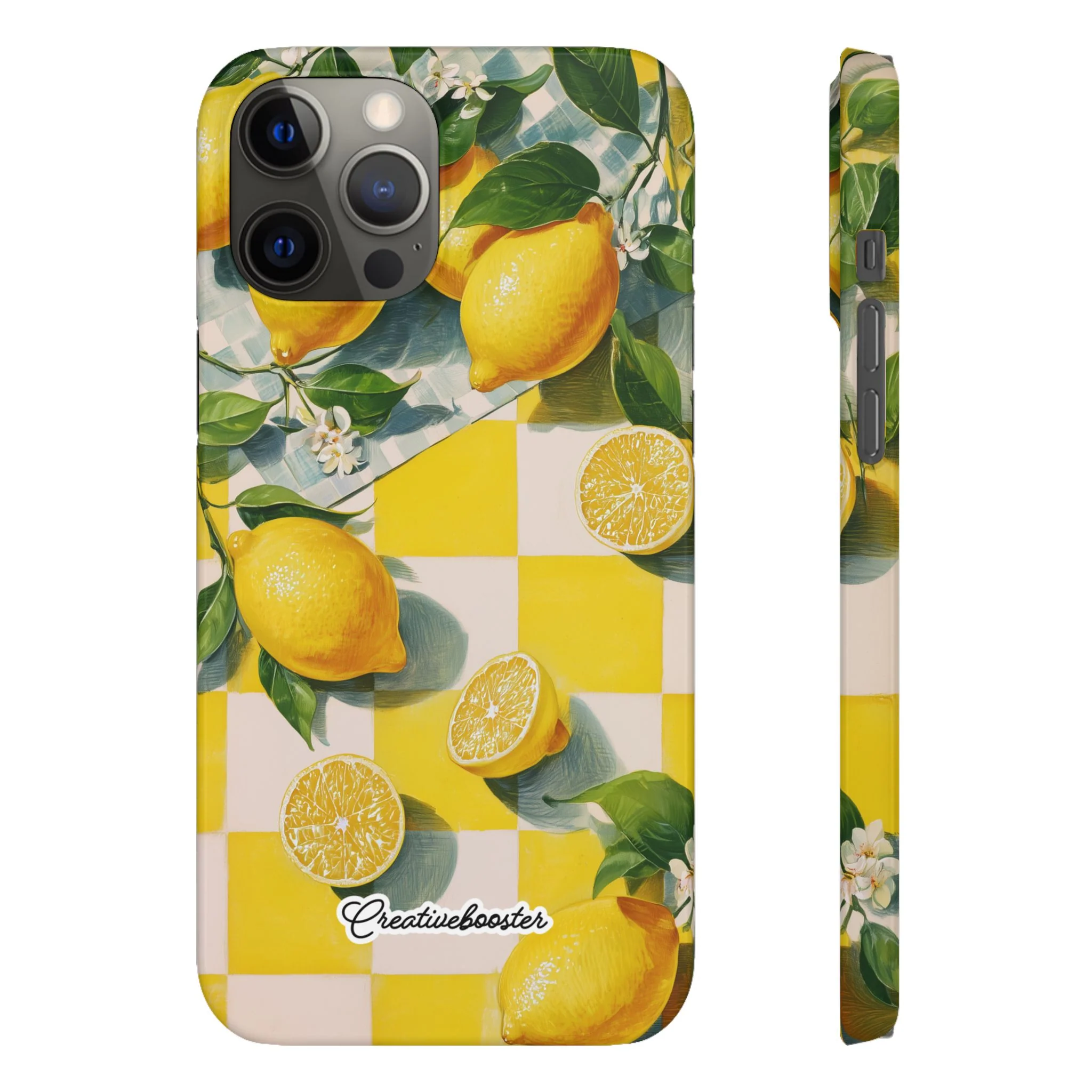 Picnic Lemon - Slim Phone Case - Image 22