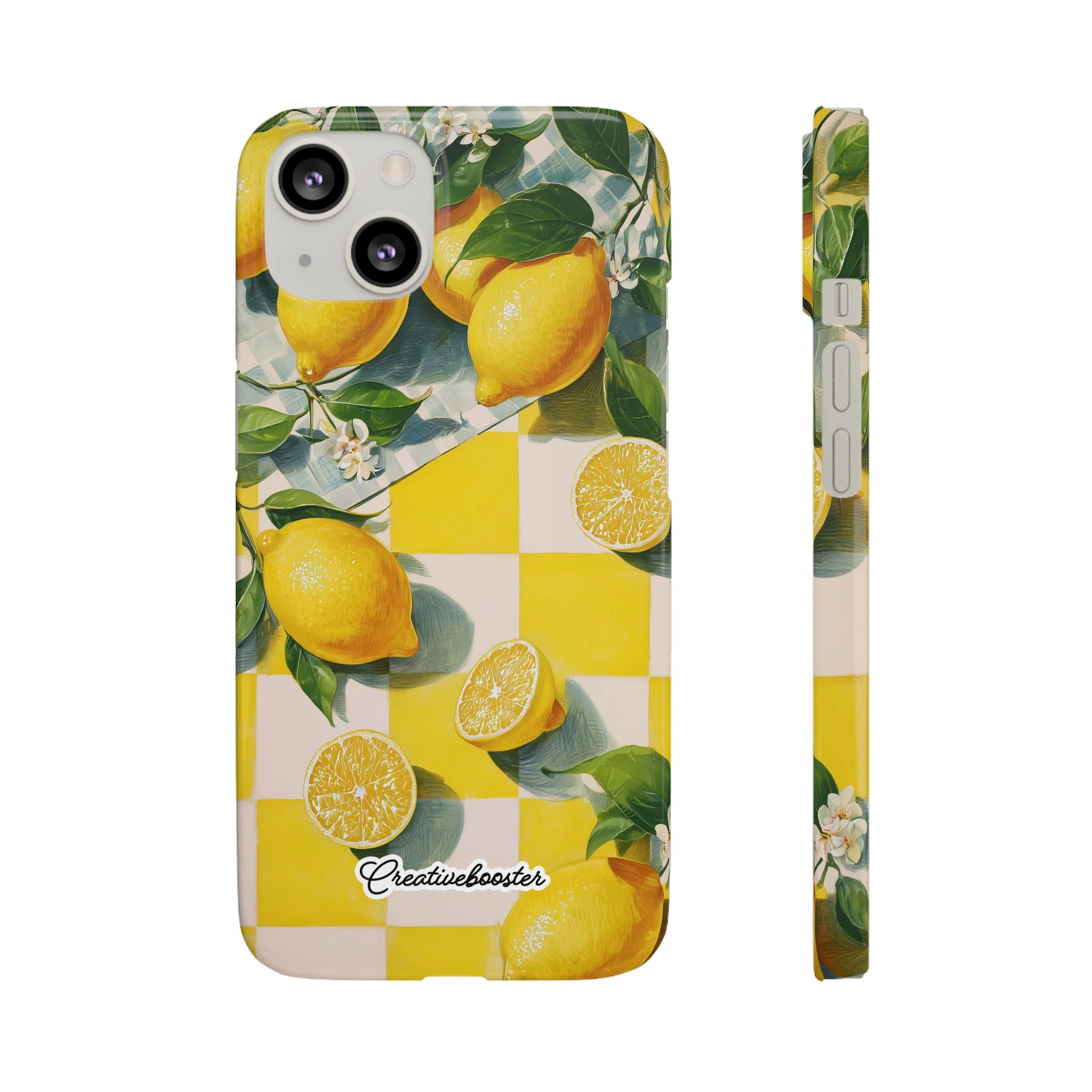 Picnic Lemon - Slim Phone Case - Image 23
