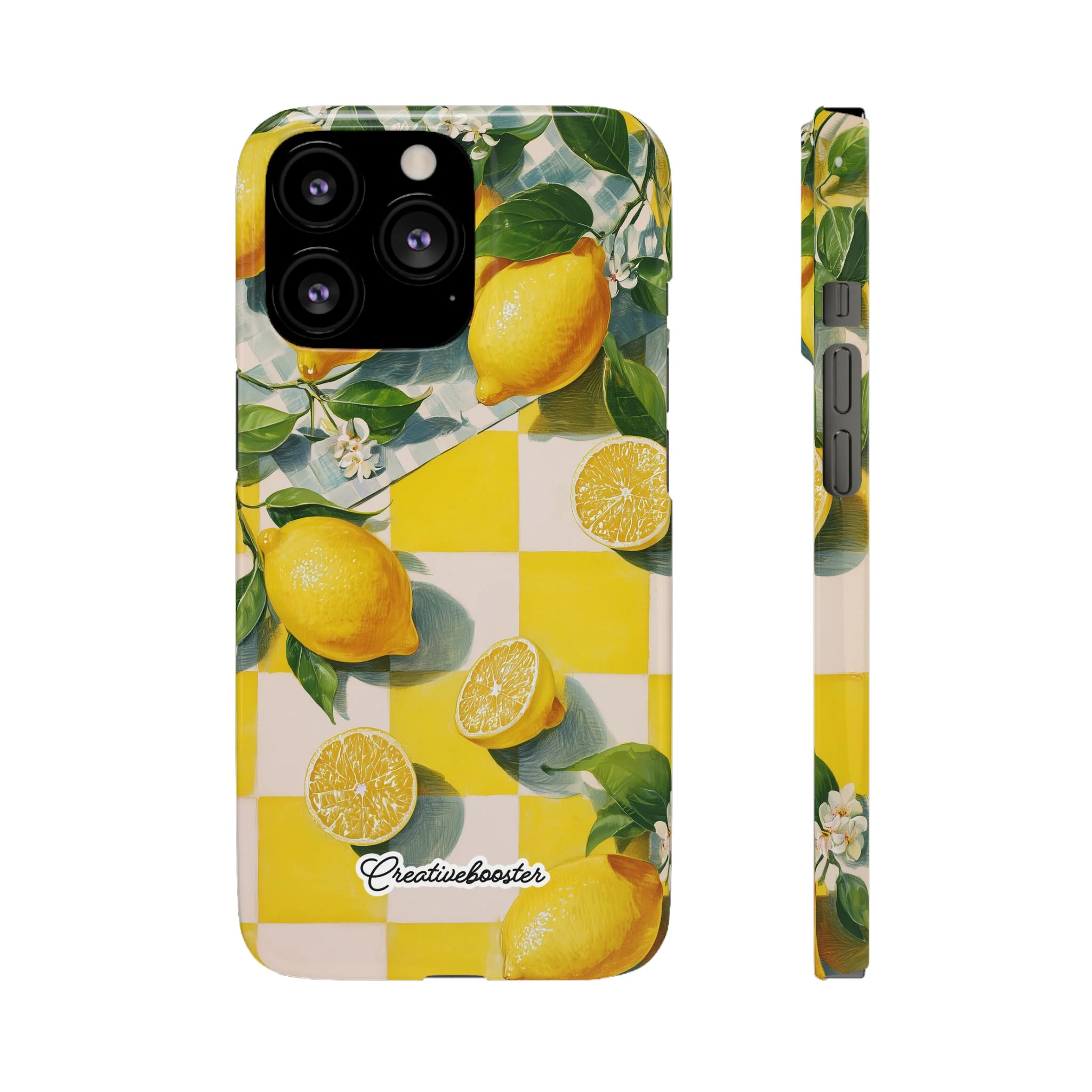 Picnic Lemon - Slim Phone Case - Image 25