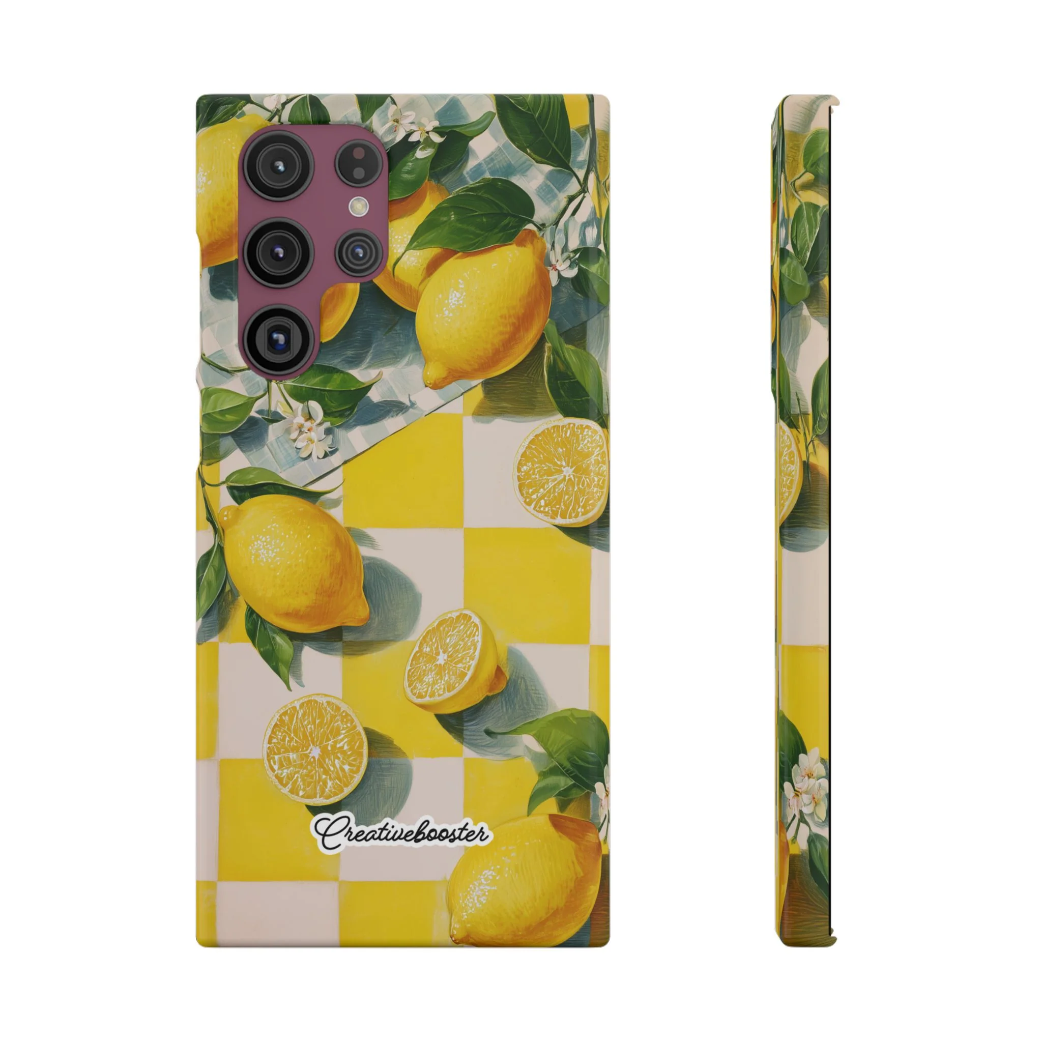 Picnic Lemon - Slim Phone Case - Image 35
