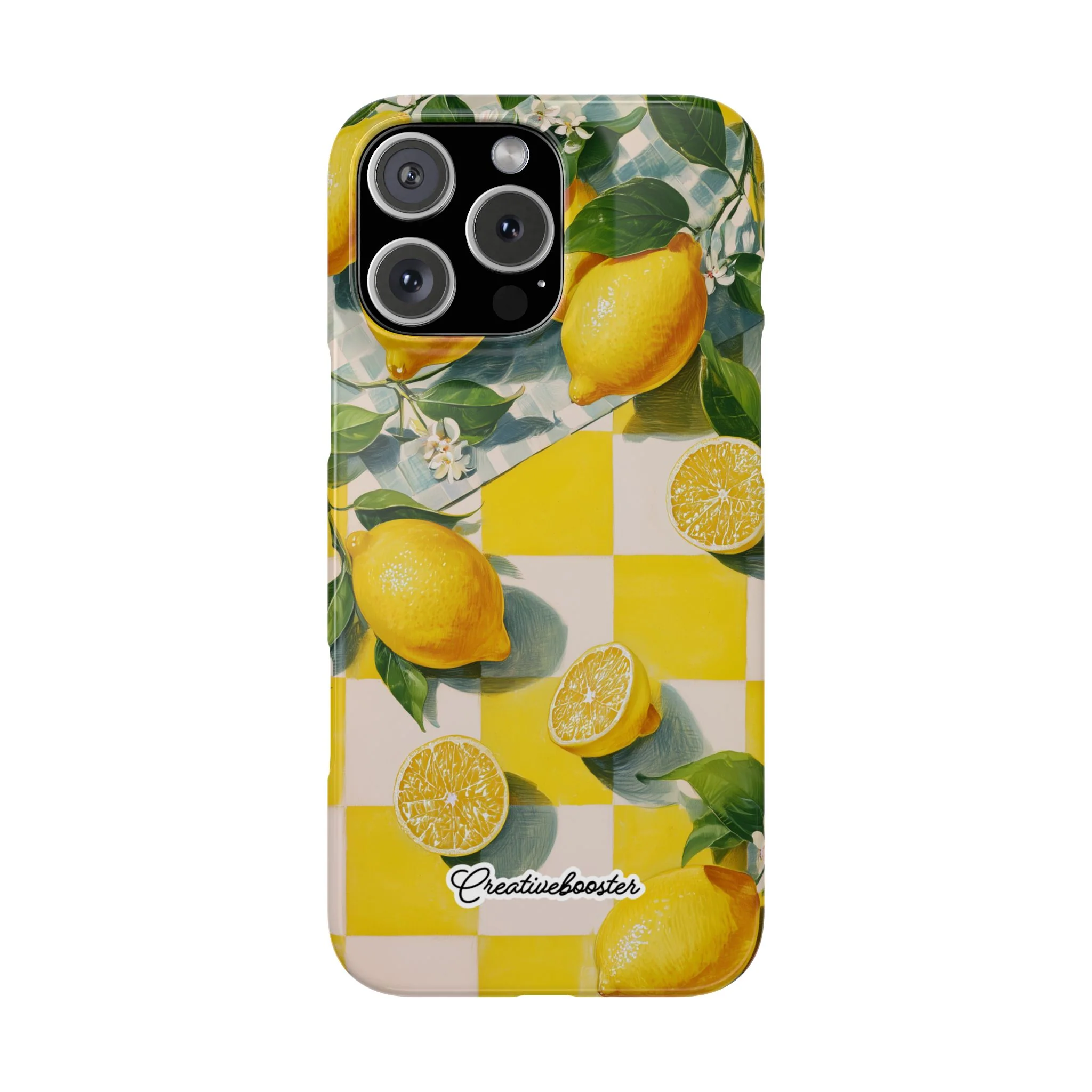 Picnic Lemon - Slim Phone Case - Image 42
