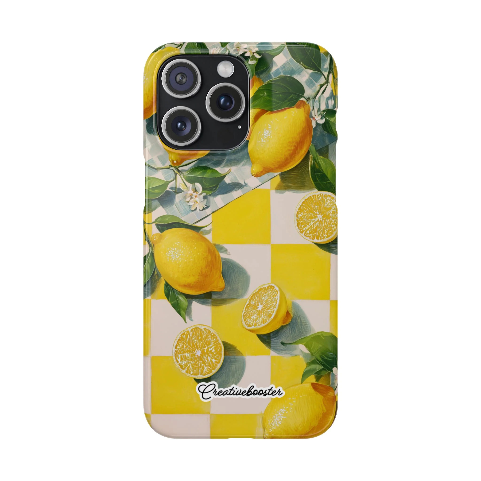 Picnic Lemon - Slim Phone Case - Image 46