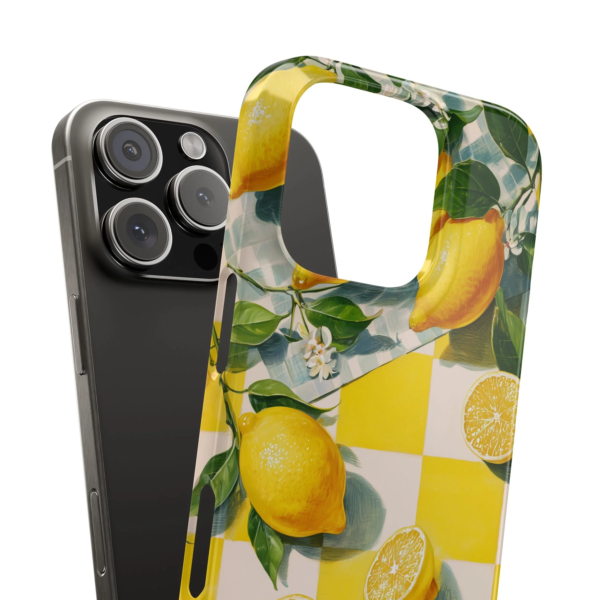 Picnic Lemon - Slim Phone Case - Image 54