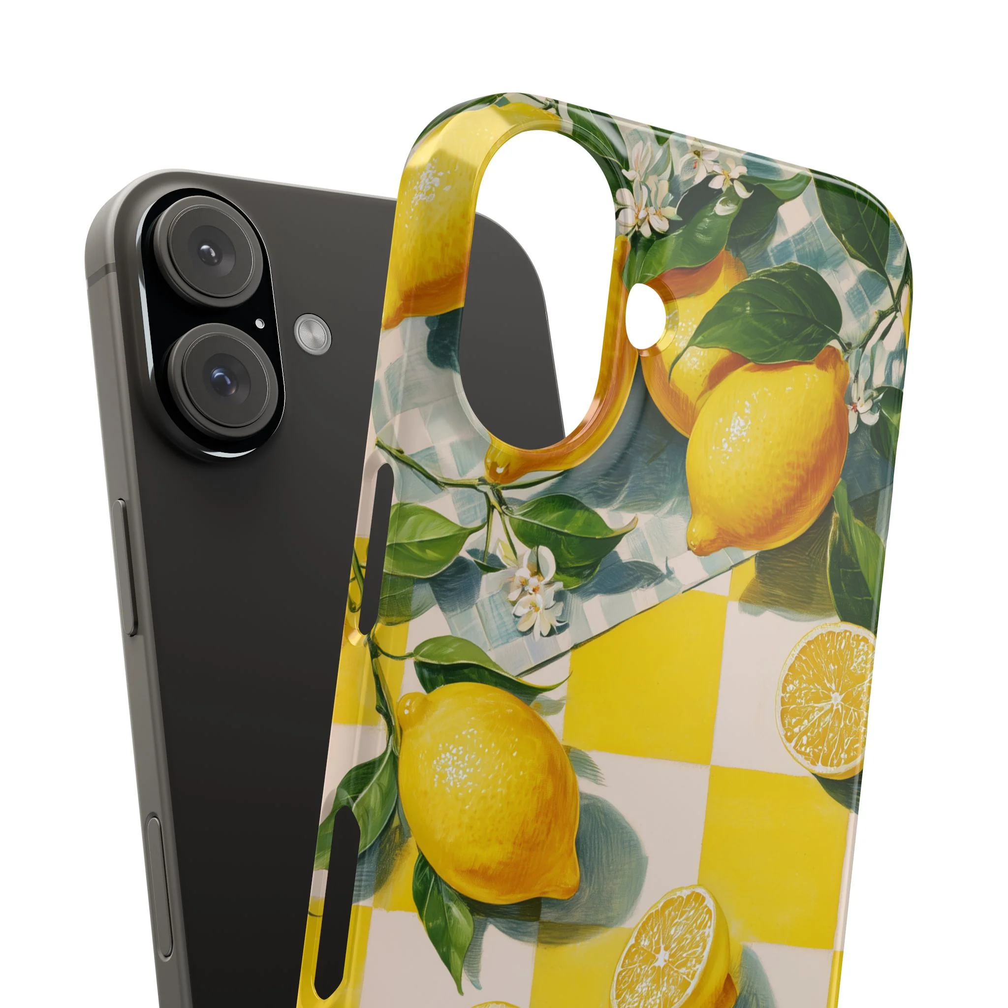 Picnic Lemon - Slim Phone Case - Image 94