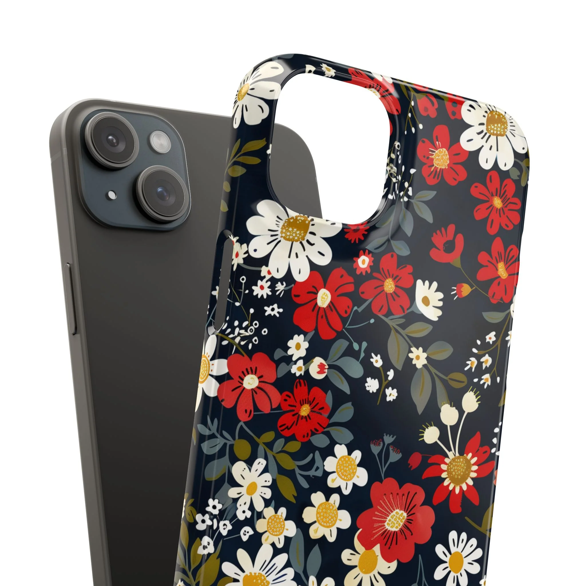 Retro Daisy - Slim Phone Case - Image 104