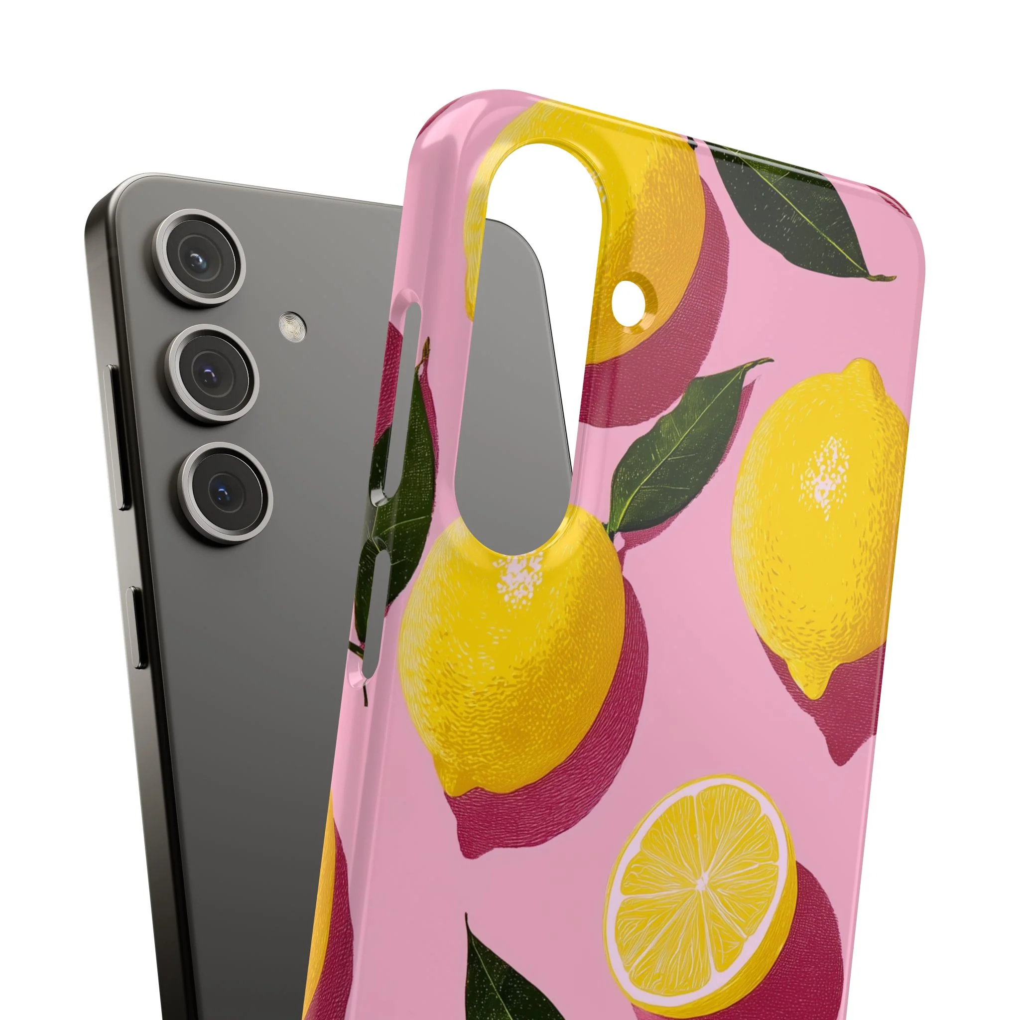 Retro Lemon - Slim Phone Case - Image 108