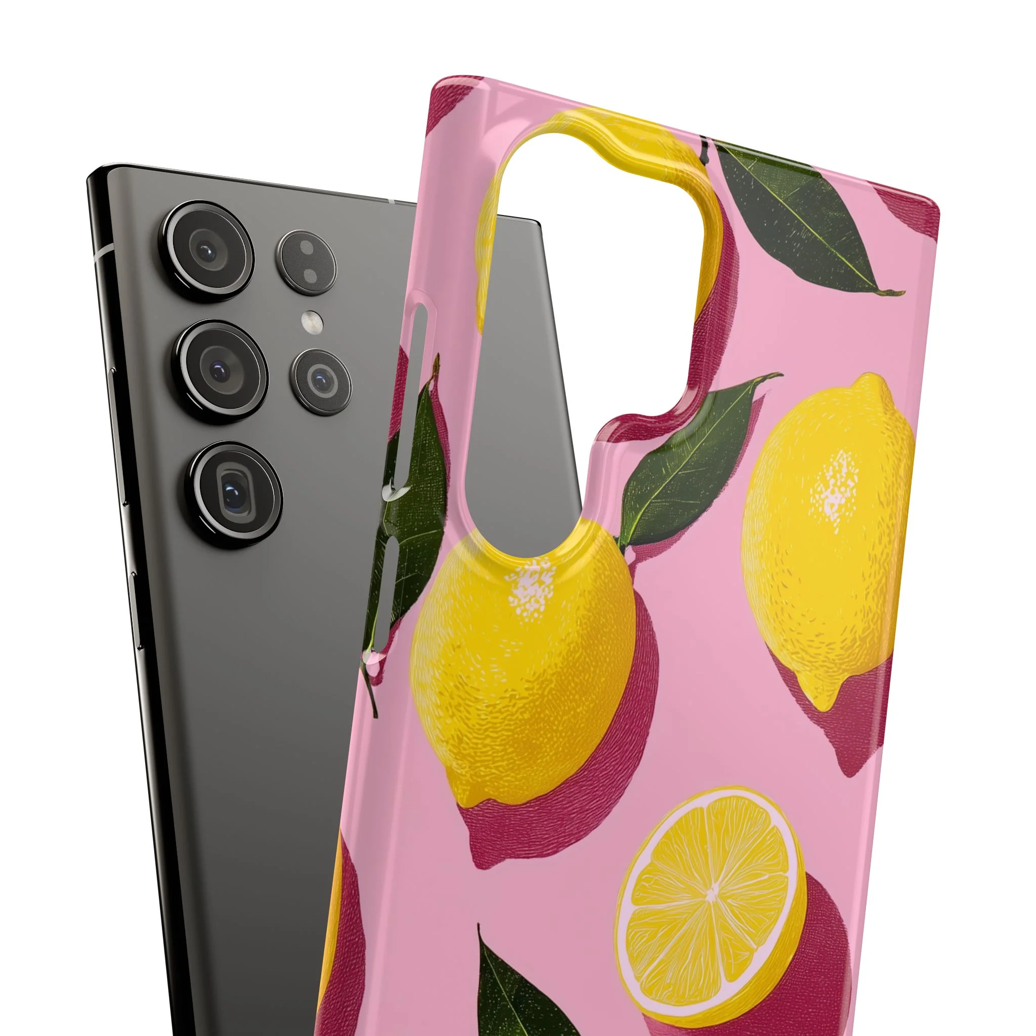 Retro Lemon - Slim Phone Case - Image 118