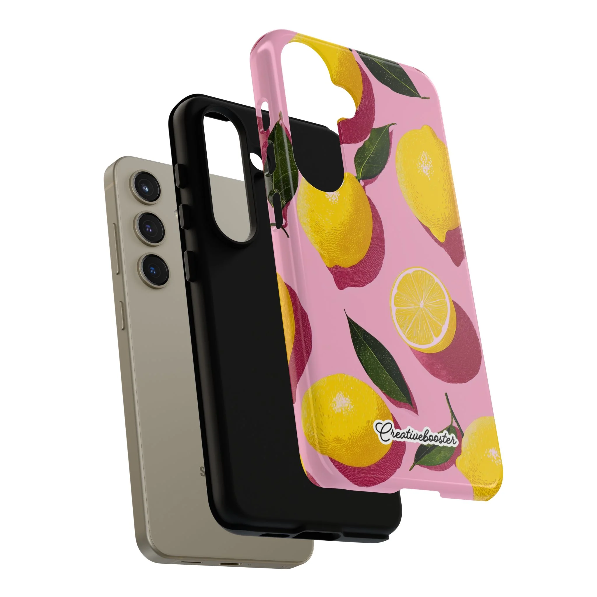 Retro Lemon - Tough Phone Case - Image 128